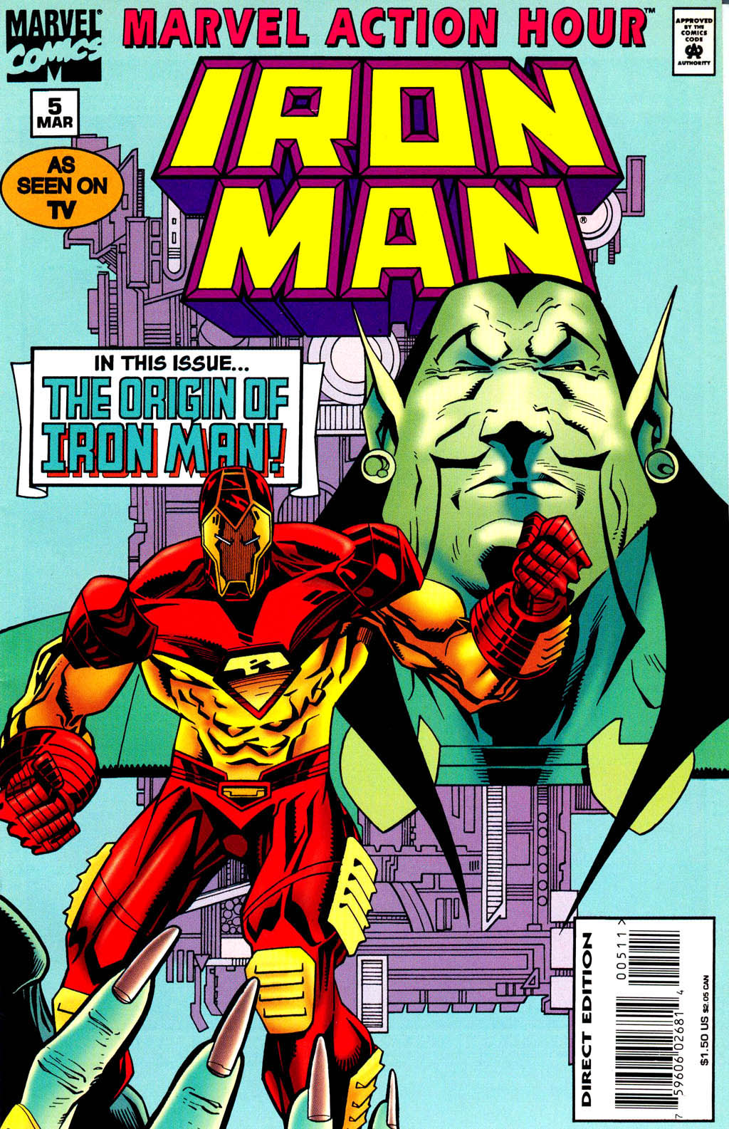 Read online Marvel Action Hour, featuring Iron Man comic -  Issue #5 - 1