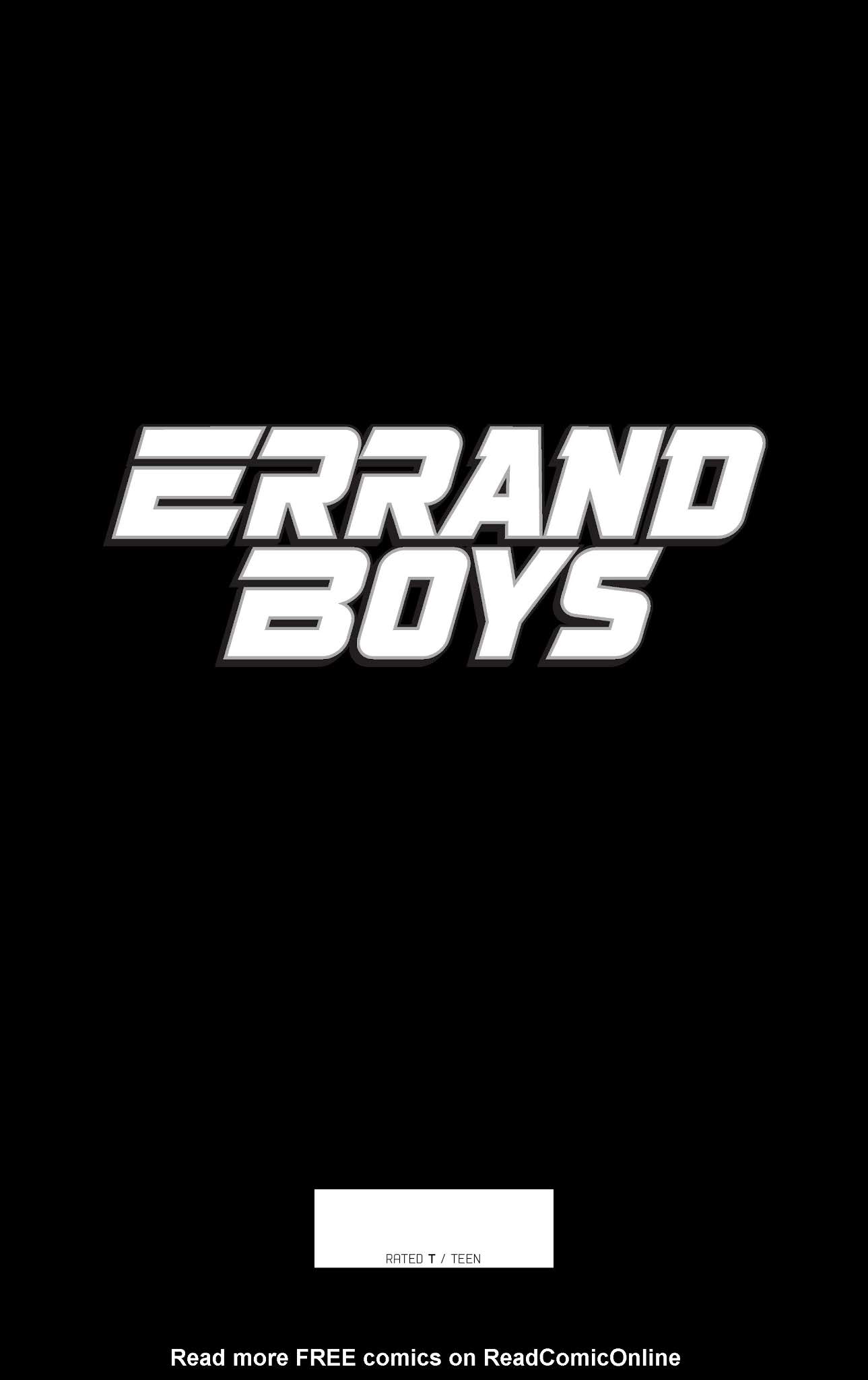 Read online Errand Boys comic -  Issue #3 - 31