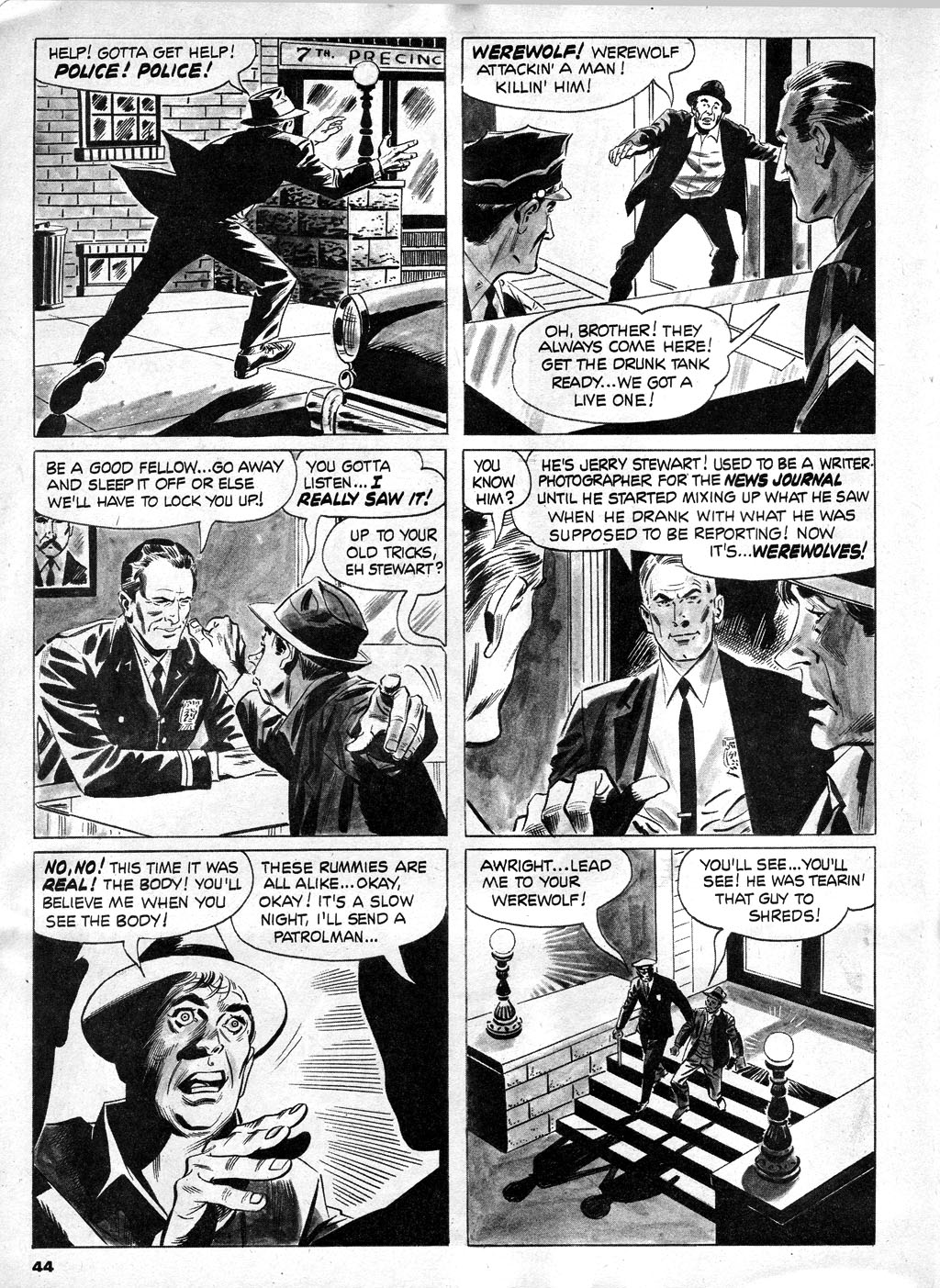 Read online Creepy (1964) comic -  Issue #8 - 44