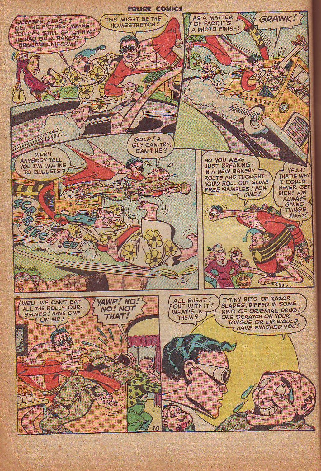 Read online Police Comics comic -  Issue #85 - 12