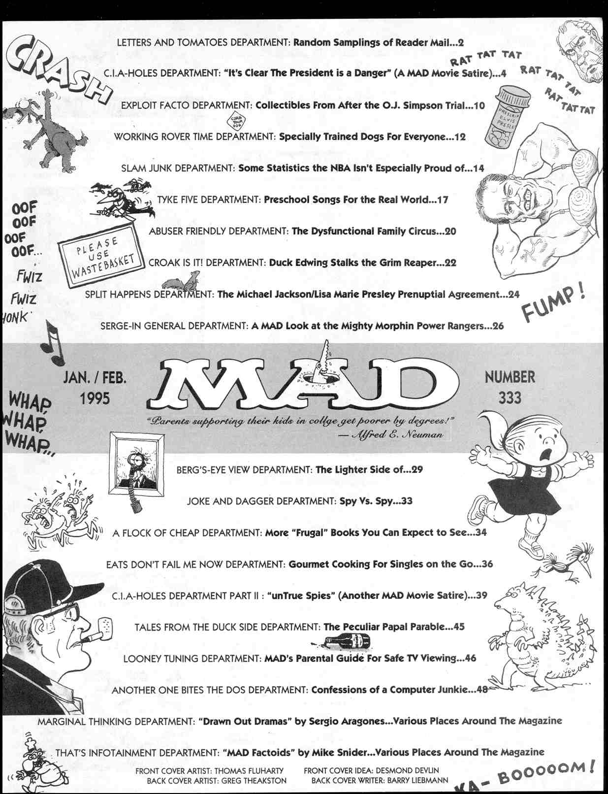 Read online MAD comic -  Issue #333 - 3