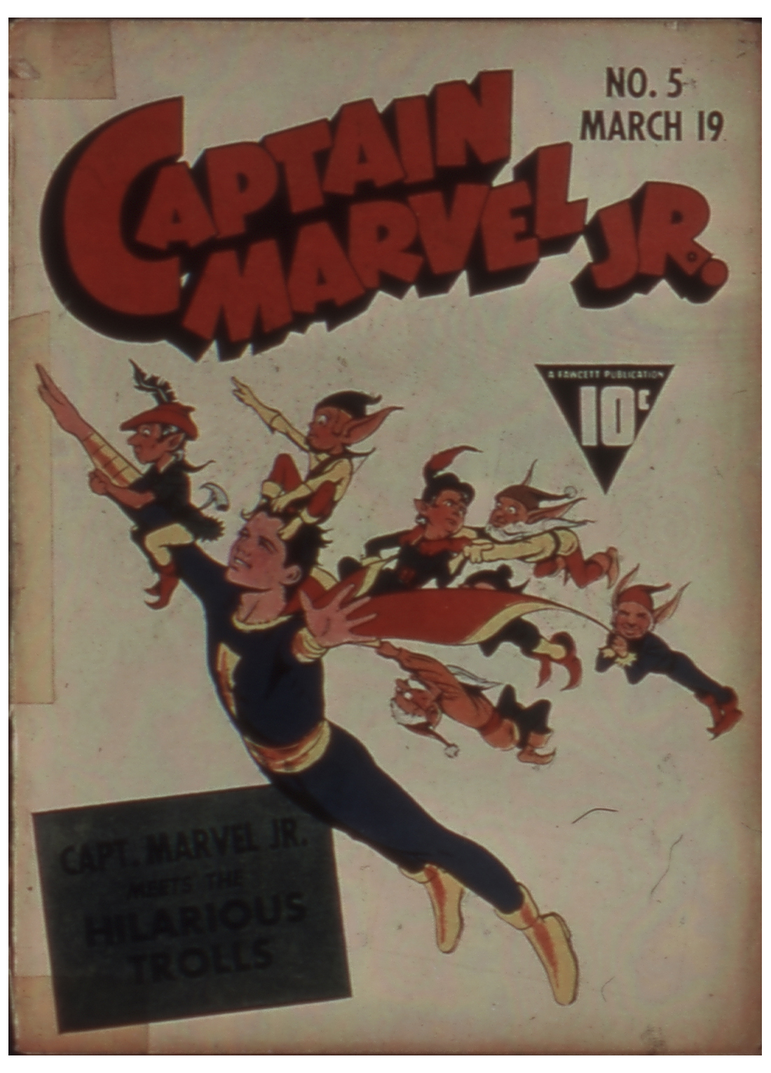 Read online Captain Marvel, Jr. comic -  Issue #5 - 1