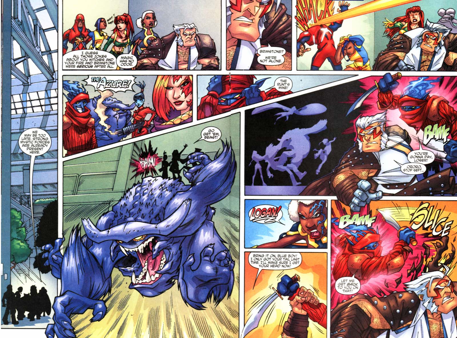 Read online Marvel Mangaverse: X-Men comic -  Issue # Full - 14
