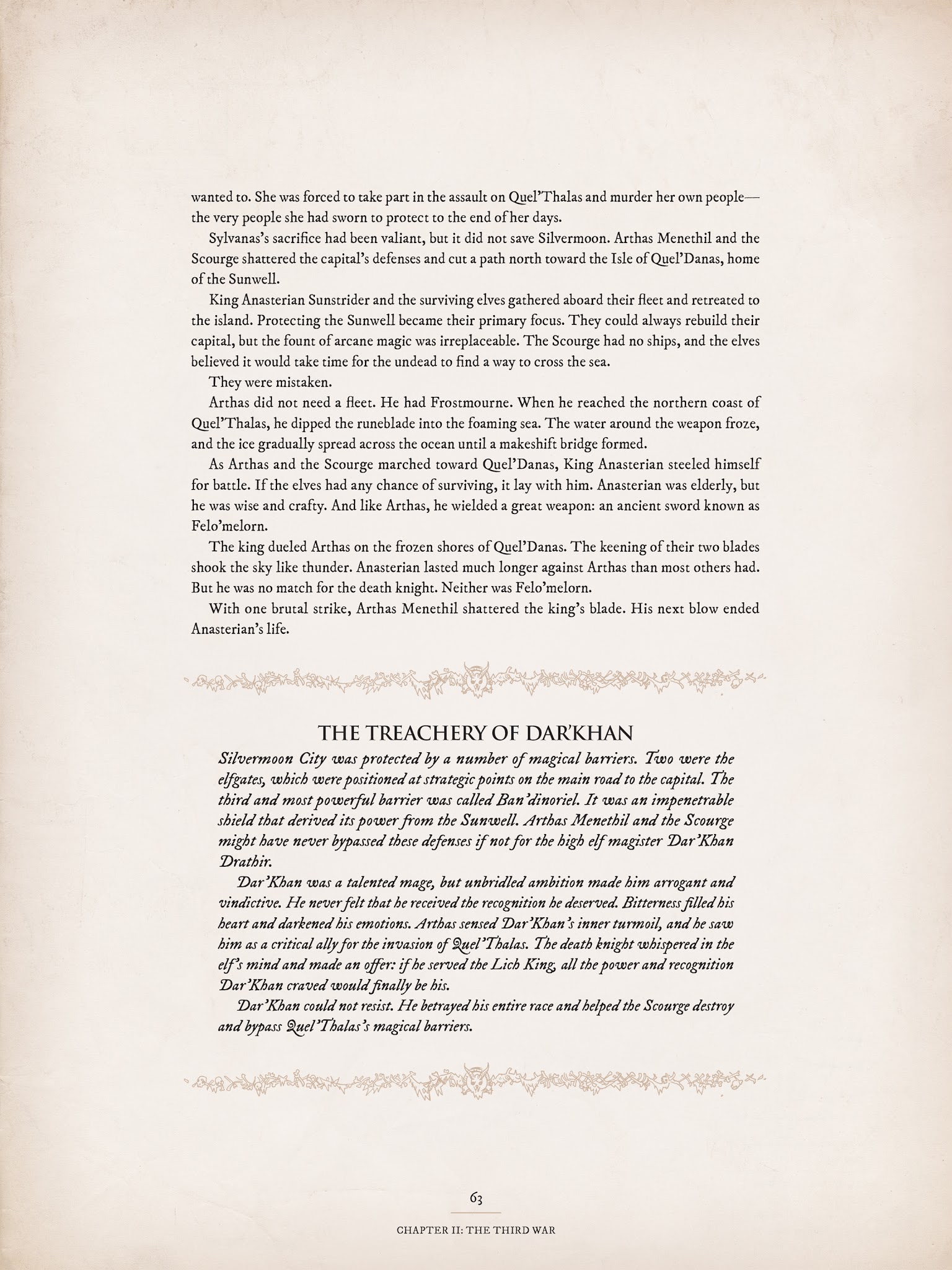 Read online World of Warcraft Chronicle Vol. 3 comic -  Issue # Full - 61