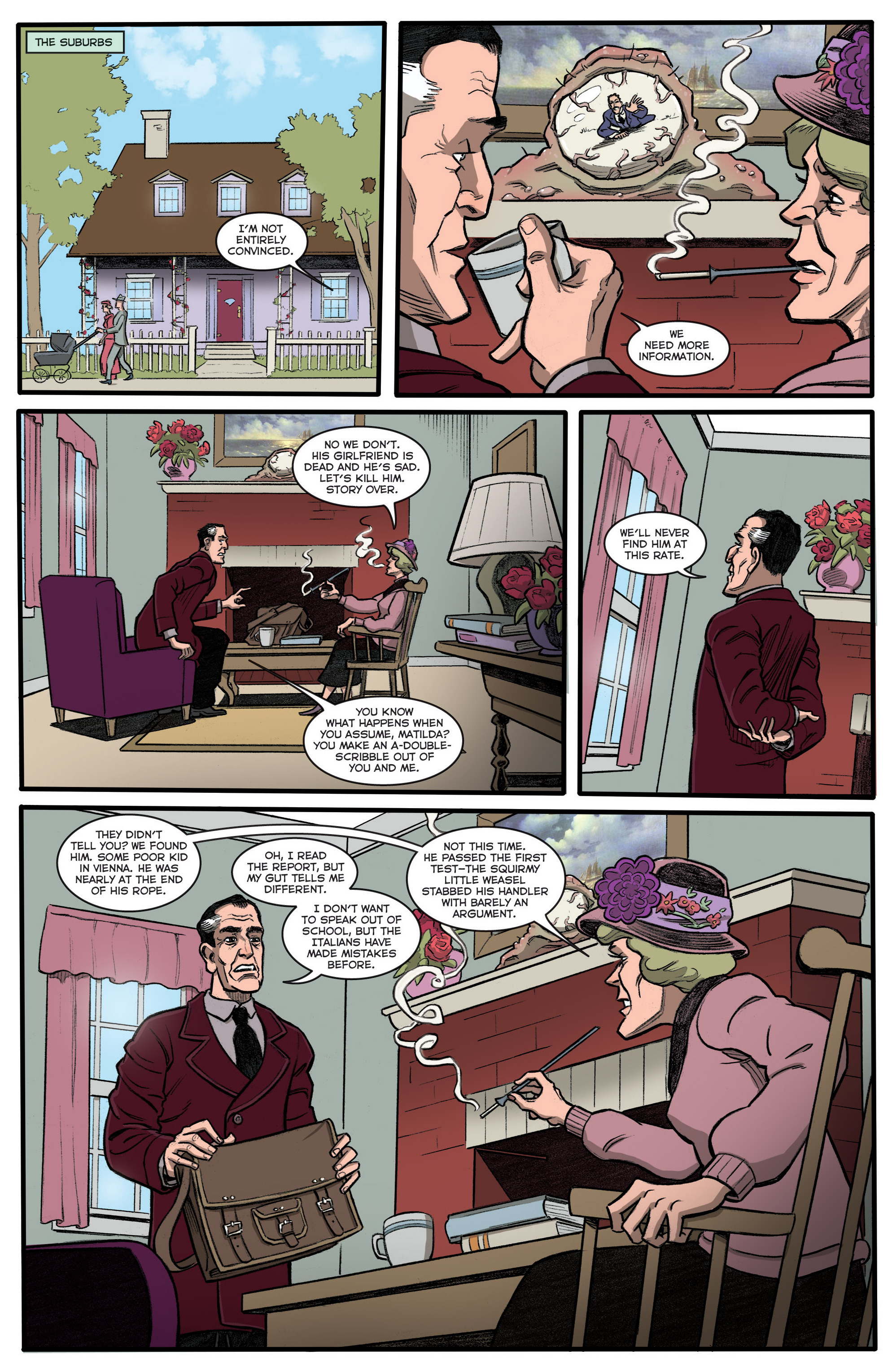 Read online Herald: Lovecraft and Tesla comic -  Issue #7 - 18