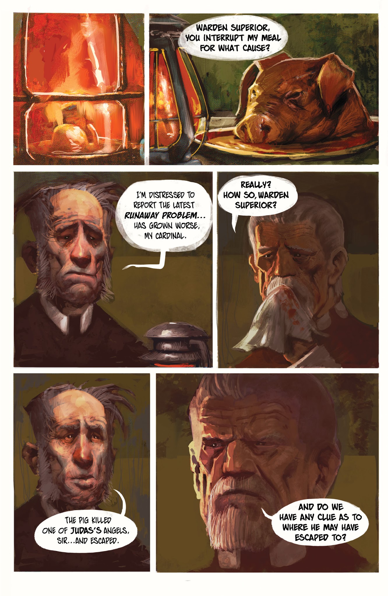 Read online Oink: Heaven's Butcher comic -  Issue # TPB - 72