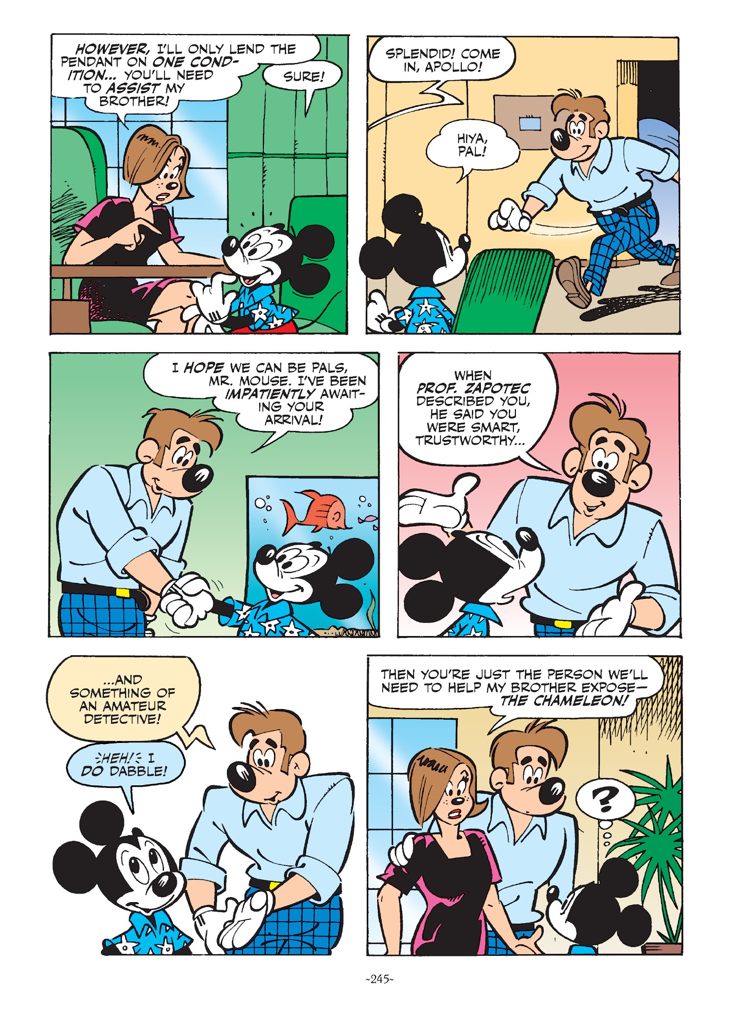 Read online Mickey and Donald: The Search For the Zodiac Stone comic -  Issue # TPB - 244