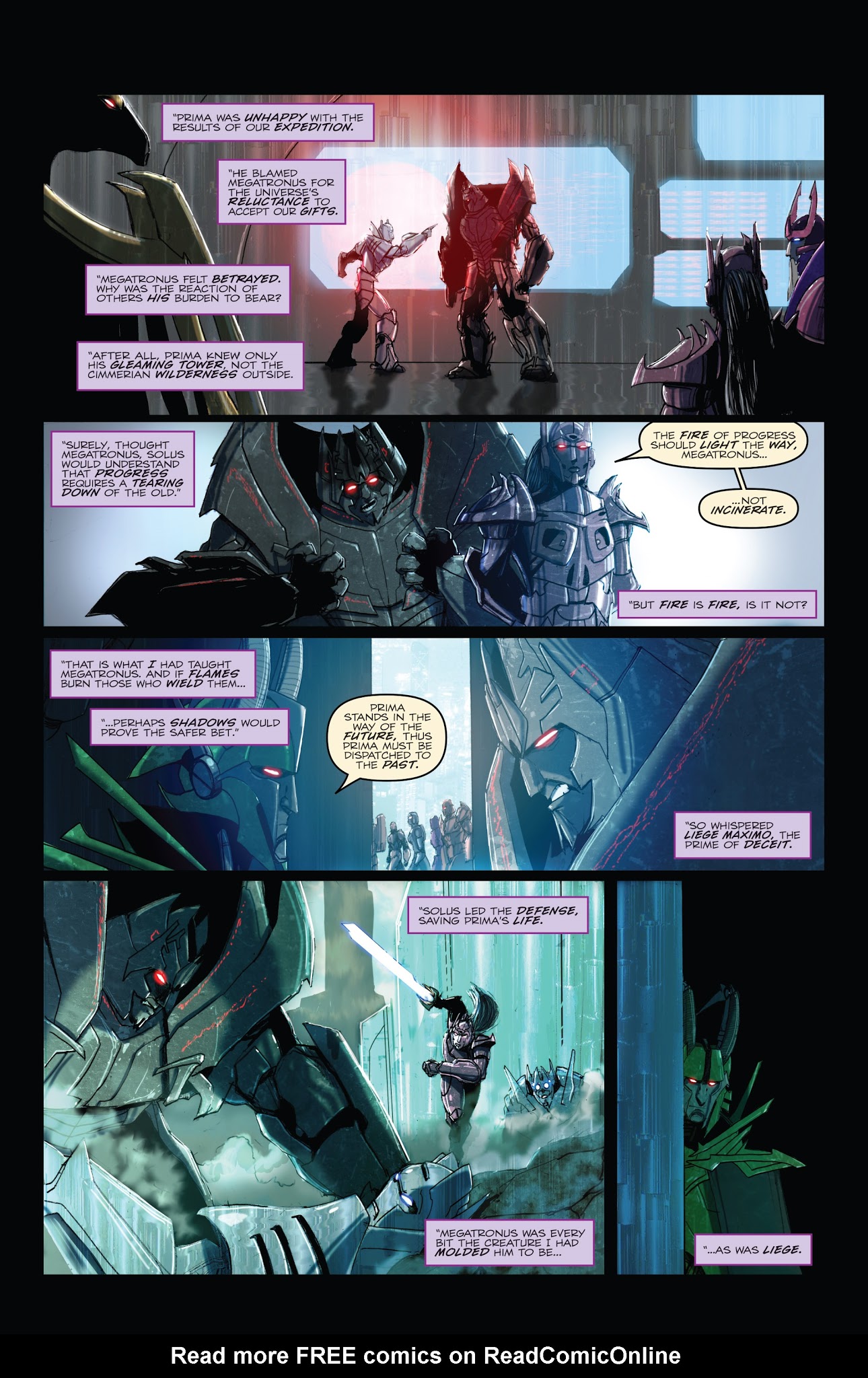 Read online Optimus Prime comic -  Issue #18 - 17