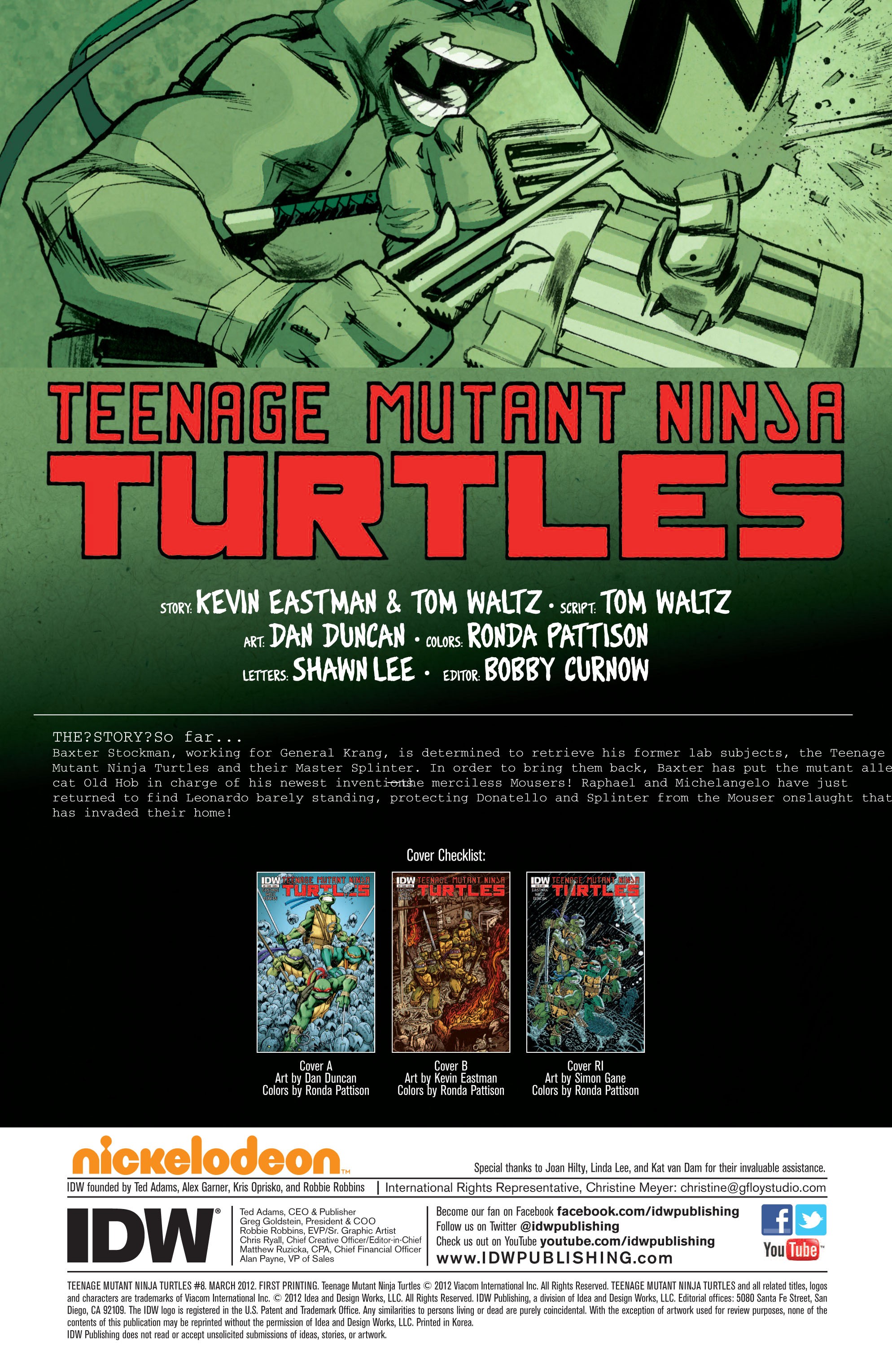 Read online Teenage Mutant Ninja Turtles (2011) comic -  Issue #8 - 2