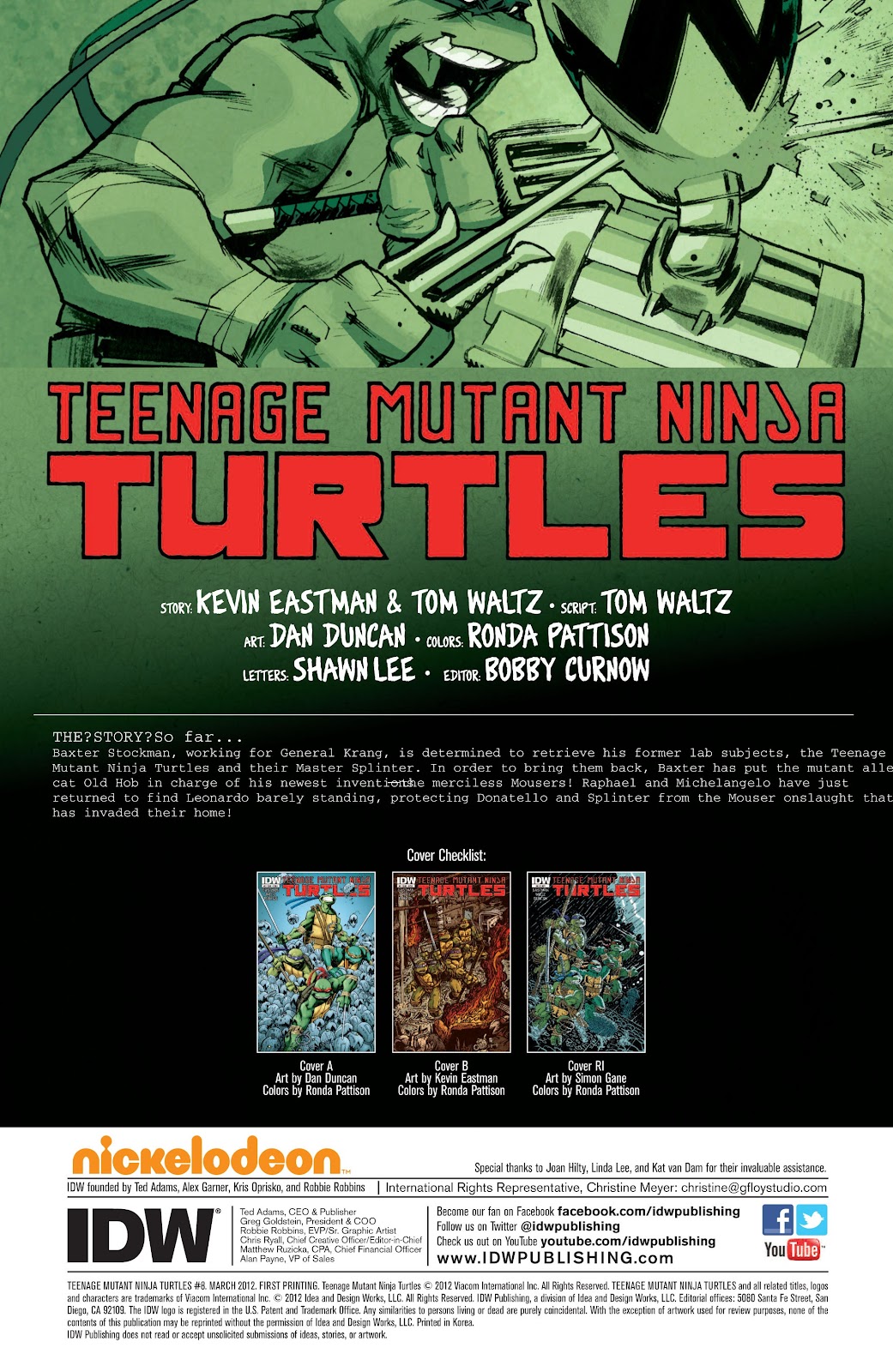 Teenage Mutant Ninja Turtles (2011) issue 8 - Page 2