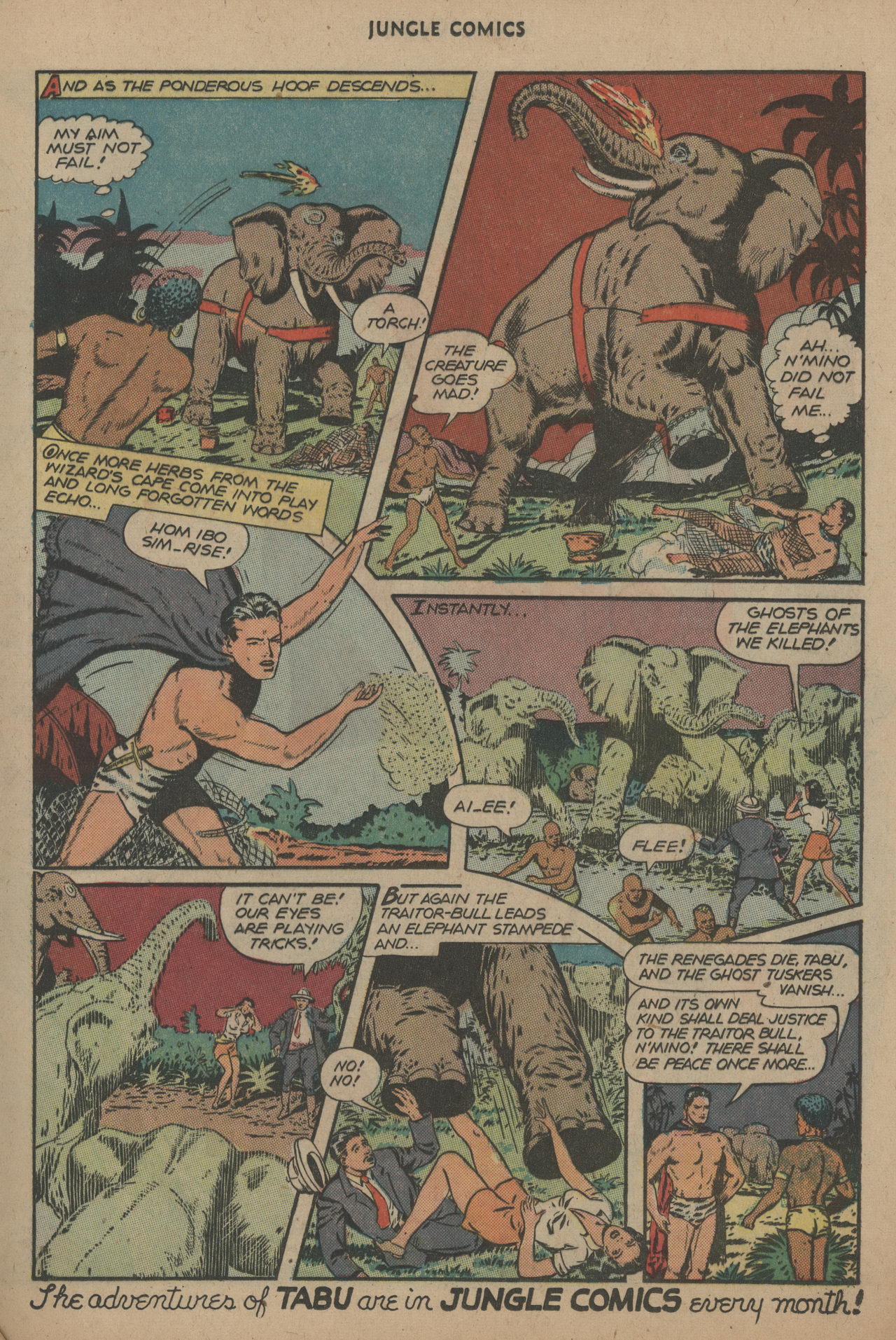 Read online Jungle Comics comic -  Issue #81 - 25