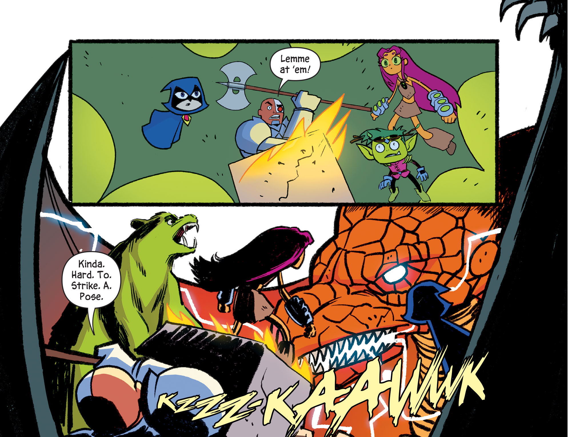 Read online Teen Titans Go! Roll With It! comic -  Issue #2 - 23