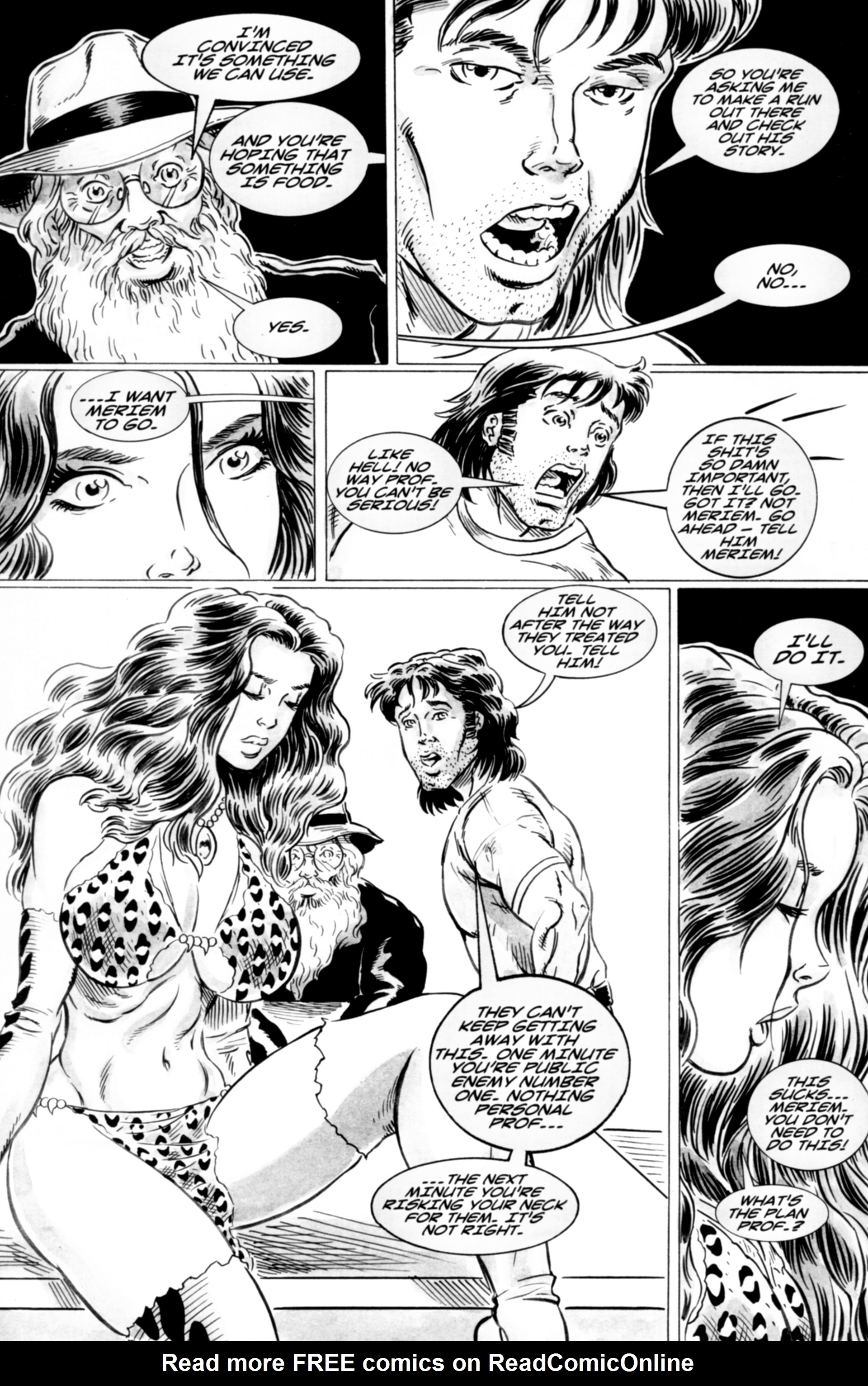 Read online Cavewoman: Snow comic -  Issue #3 - 10