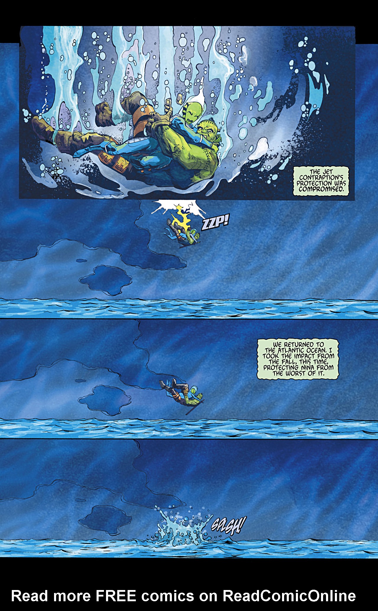Read online Frankenstein, Agent of S.H.A.D.E. comic -  Issue #11 - 3