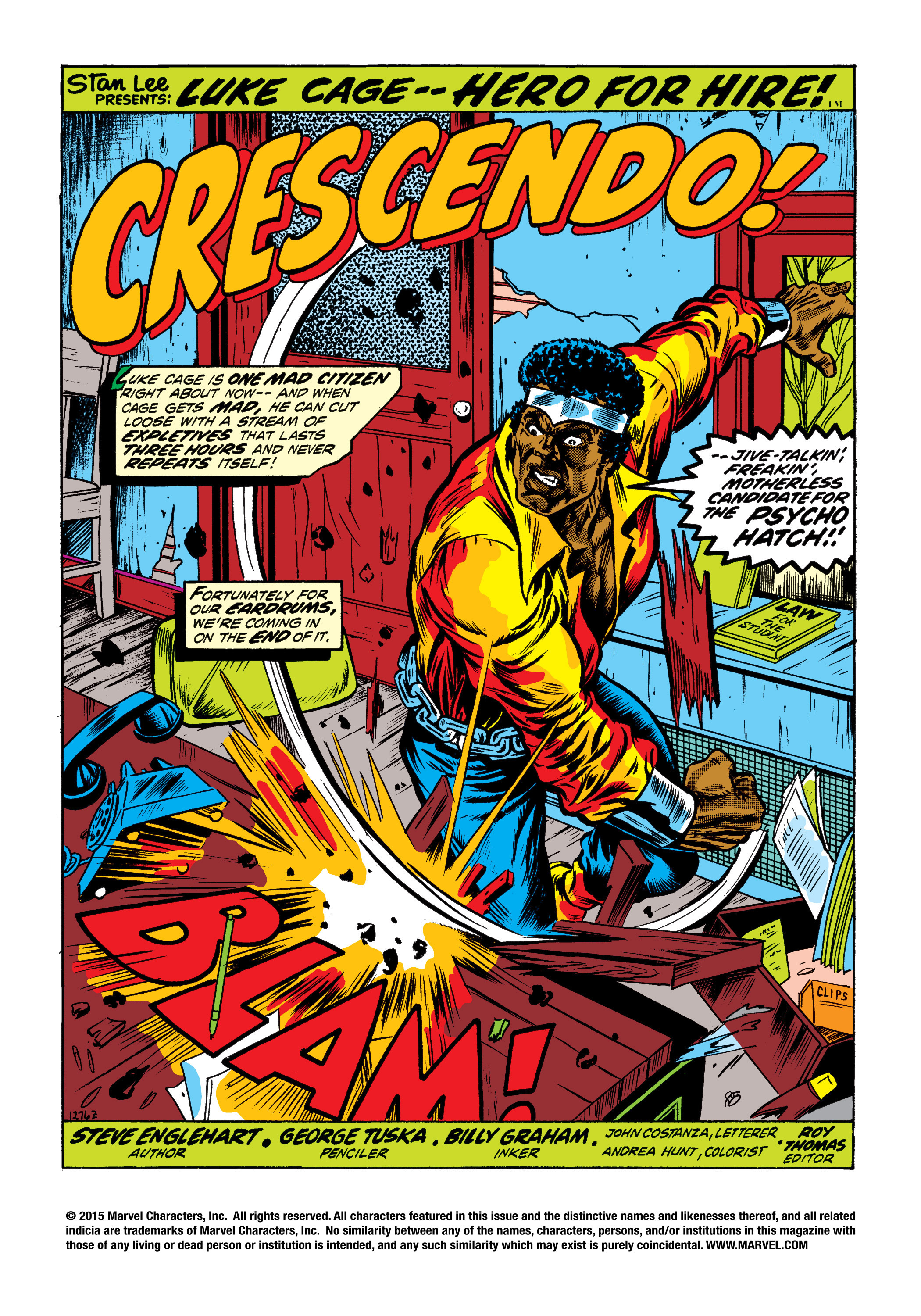 Read online Marvel Masterworks: Luke Cage, Hero For Hire comic -  Issue # TPB (Part 2) - 57