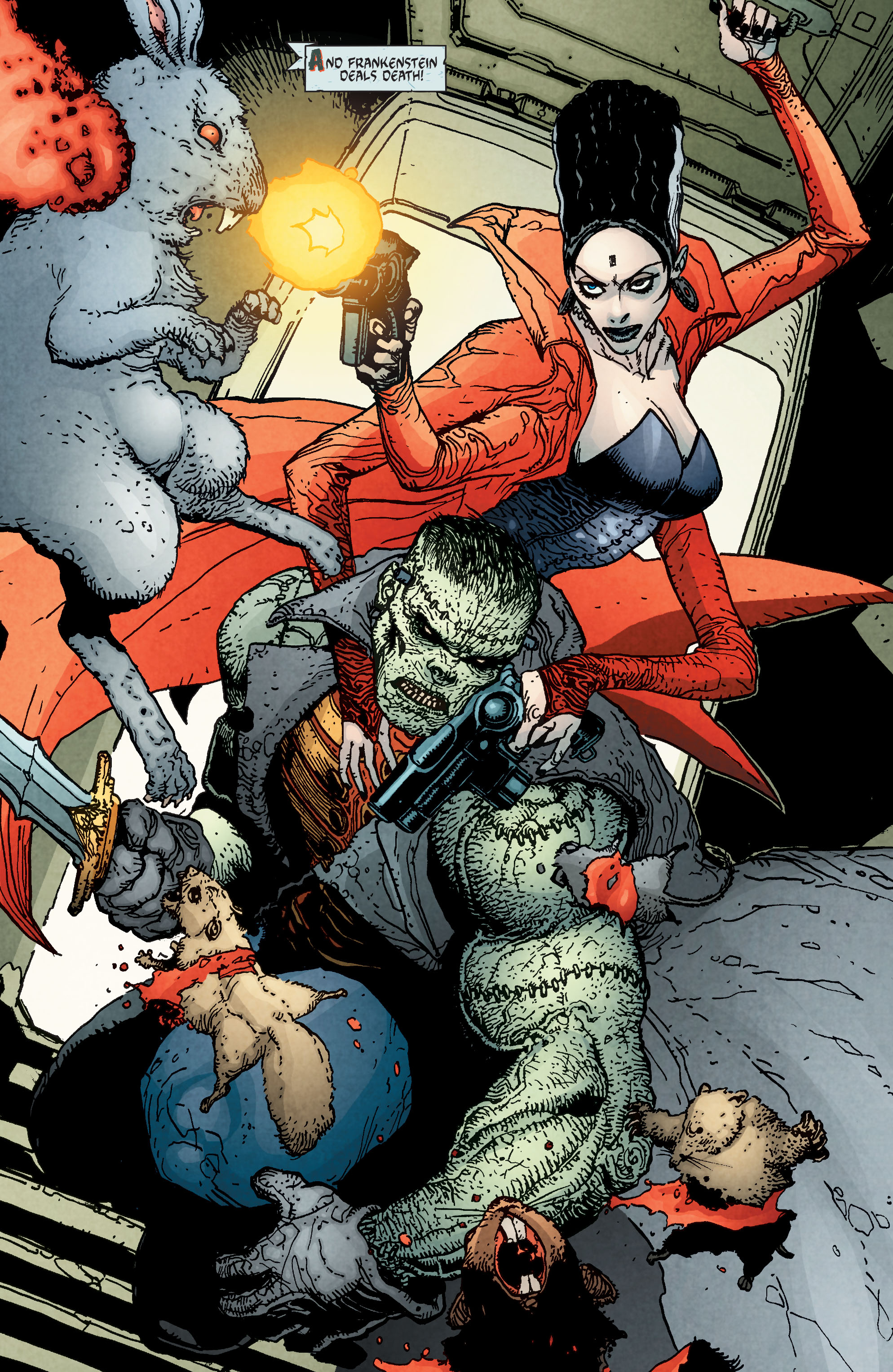Read online Seven Soldiers: Frankenstein comic -  Issue #3 - 9