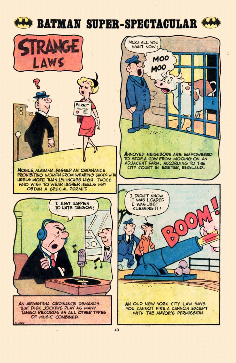 Read online Batman (1940) comic -  Issue #261 - 40