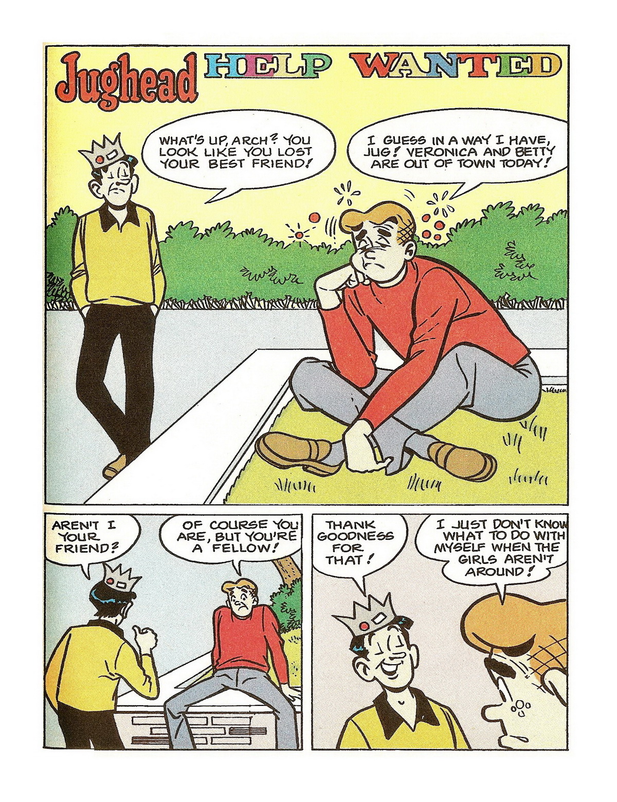 Read online Jughead's Double Digest Magazine comic -  Issue #39 - 111