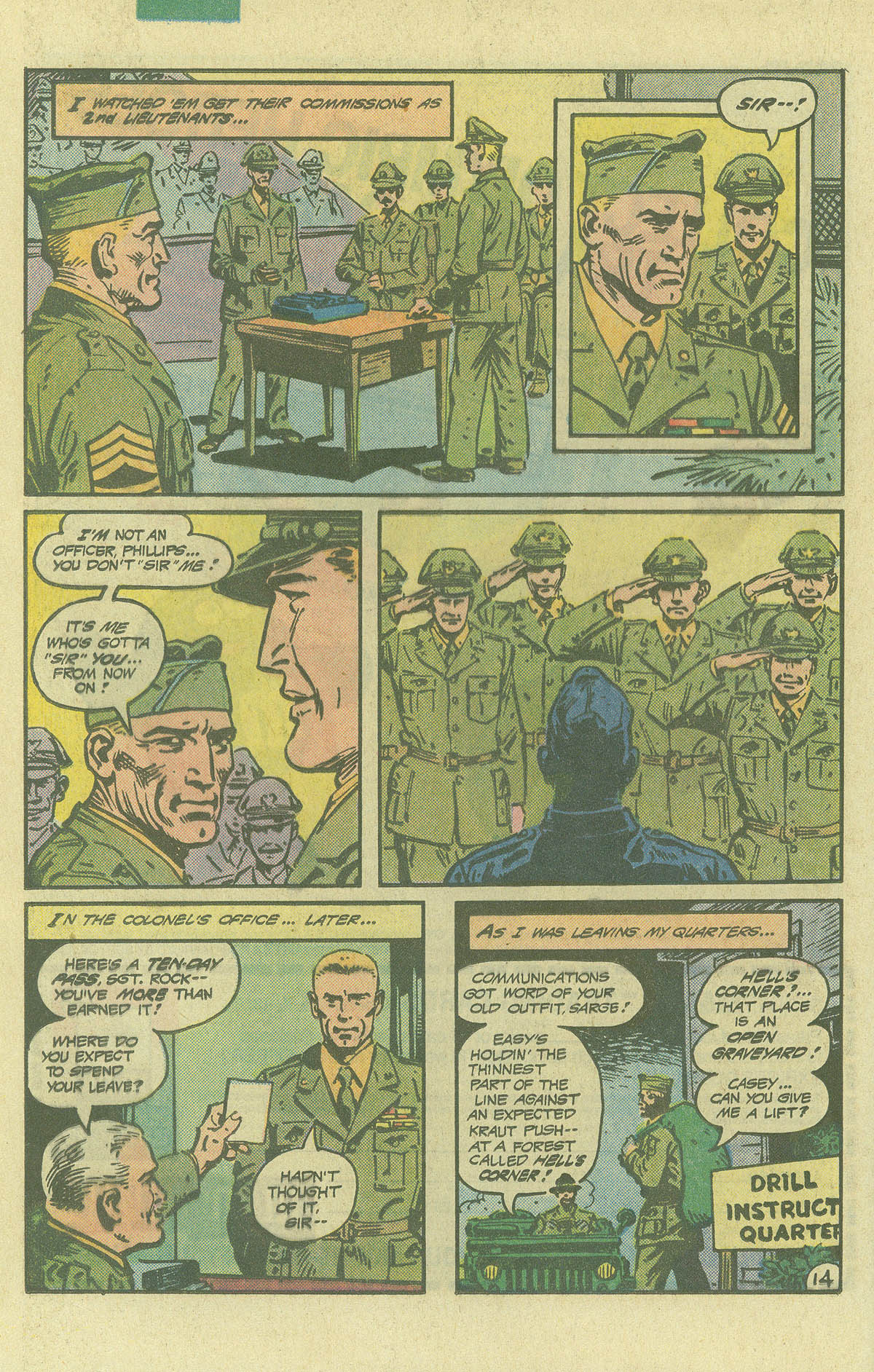 Read online Sgt. Rock comic -  Issue #392 - 14