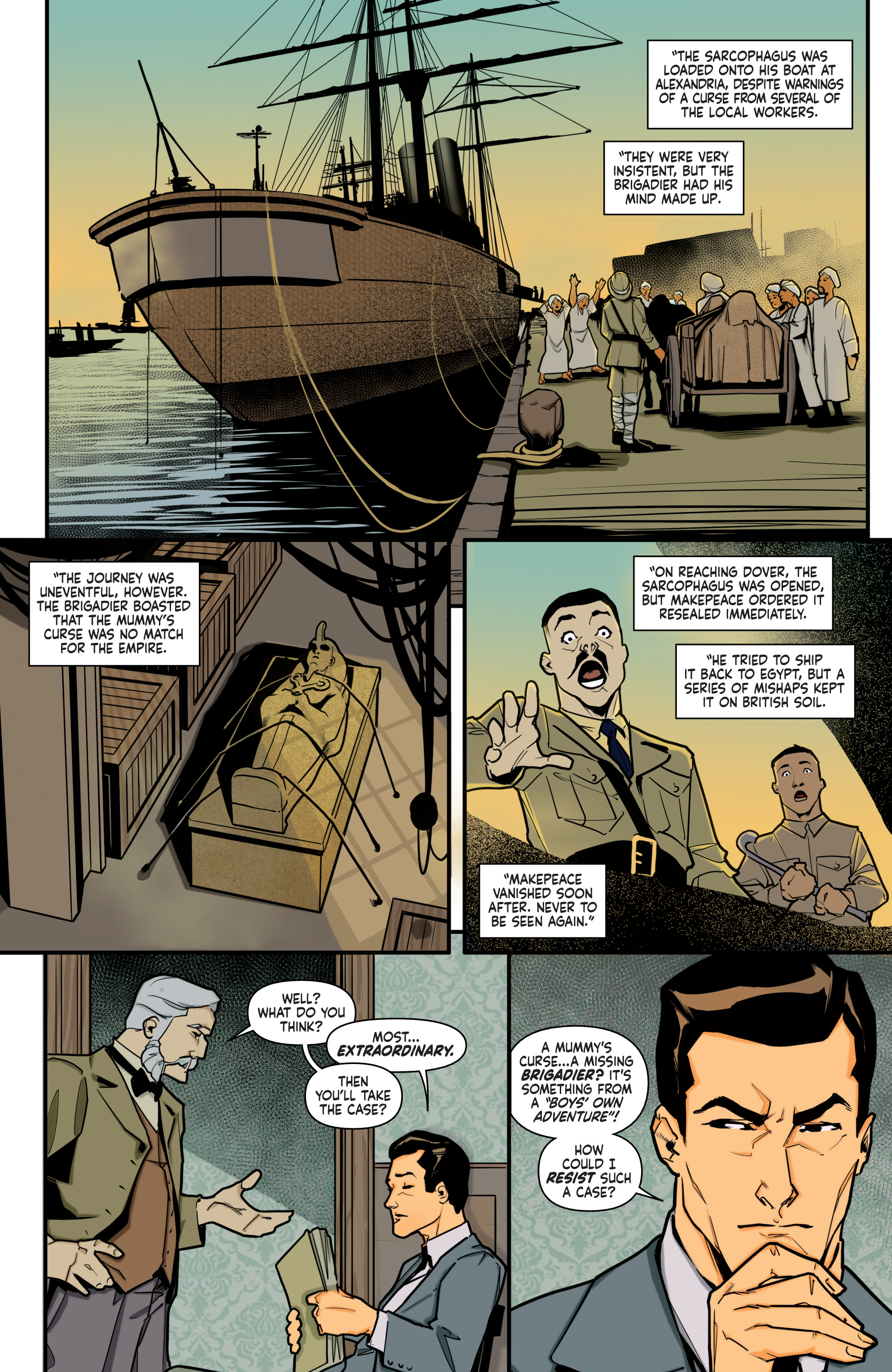 Read online Sherlock Holmes: The Vanishing Man comic -  Issue # _TPB 1 - 25