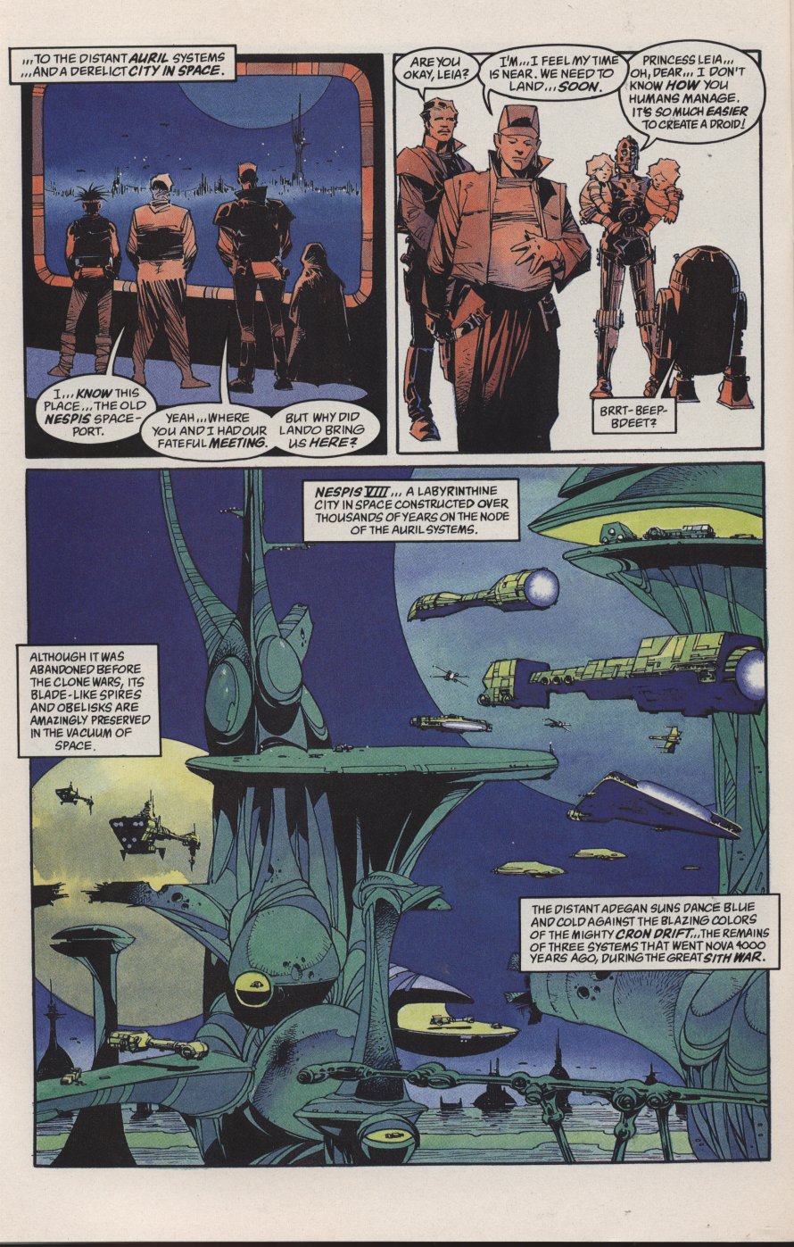 Read online Star Wars: Dark Empire II comic -  Issue #6 - 24