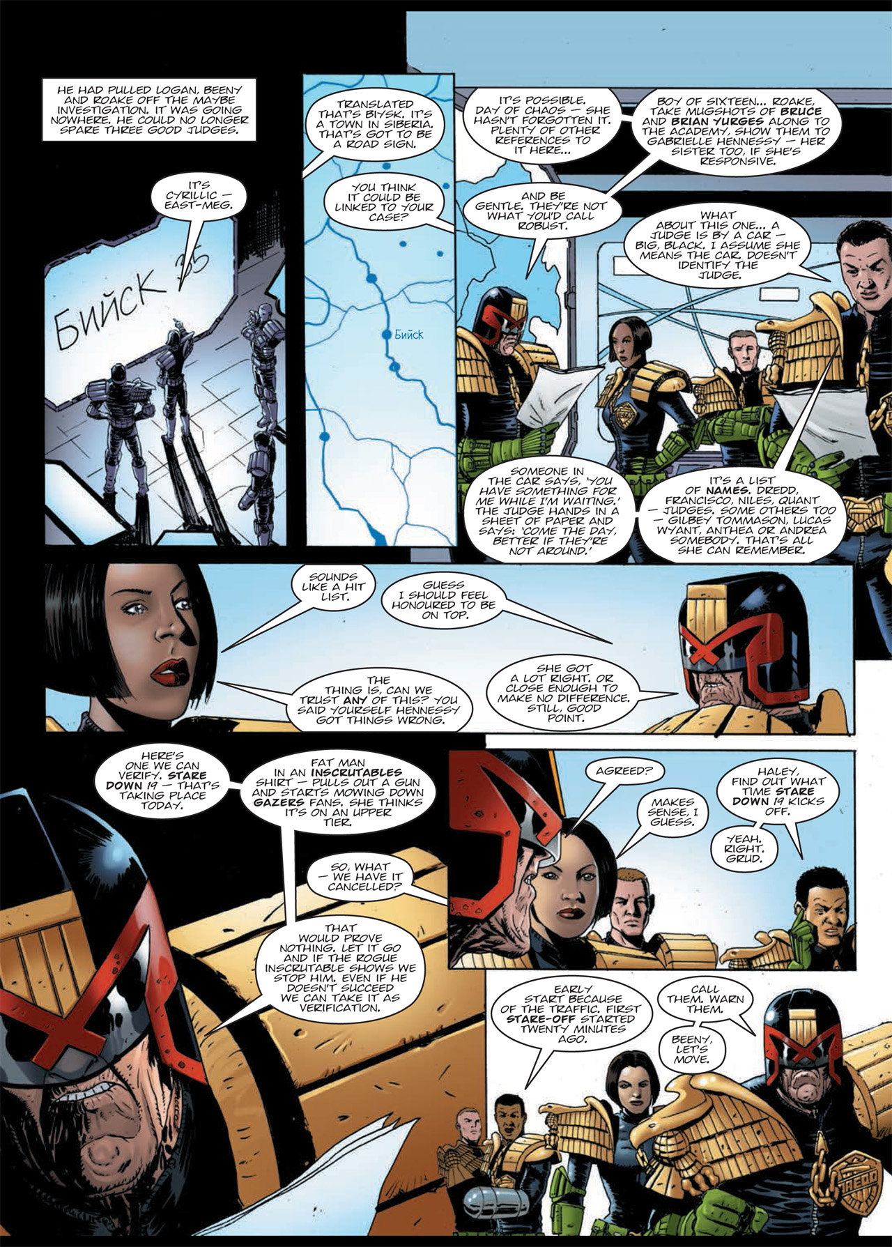 Read online Judge Dredd: Day of Chaos: Endgame comic -  Issue # TPB (Part 1) - 9