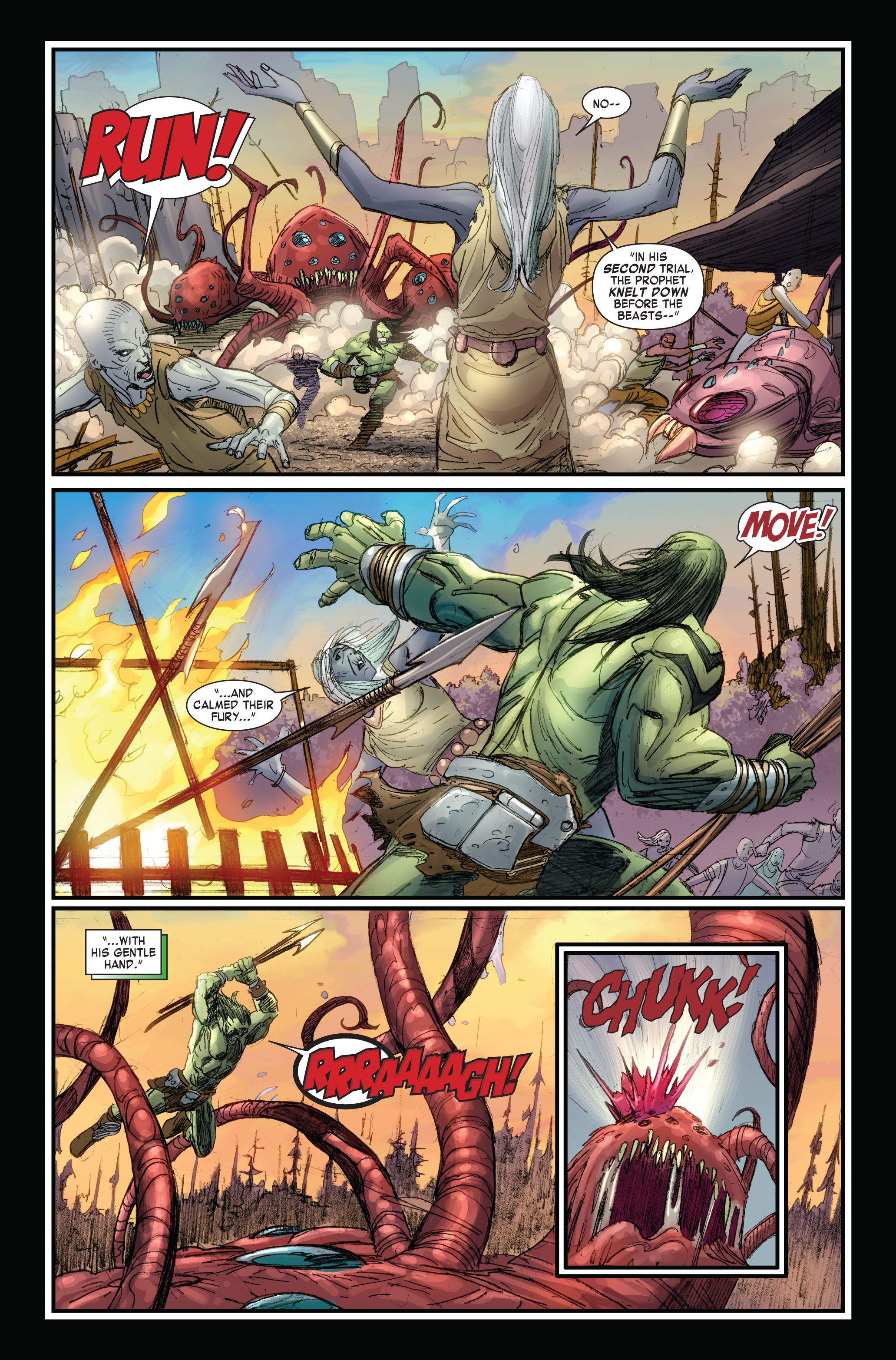 Read online Skaar: Son of Hulk comic -  Issue #4 - 7