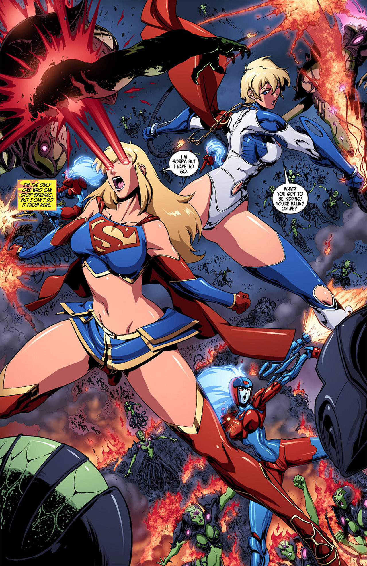 Read online Ame-Comi: Supergirl comic -  Issue #2 - 6