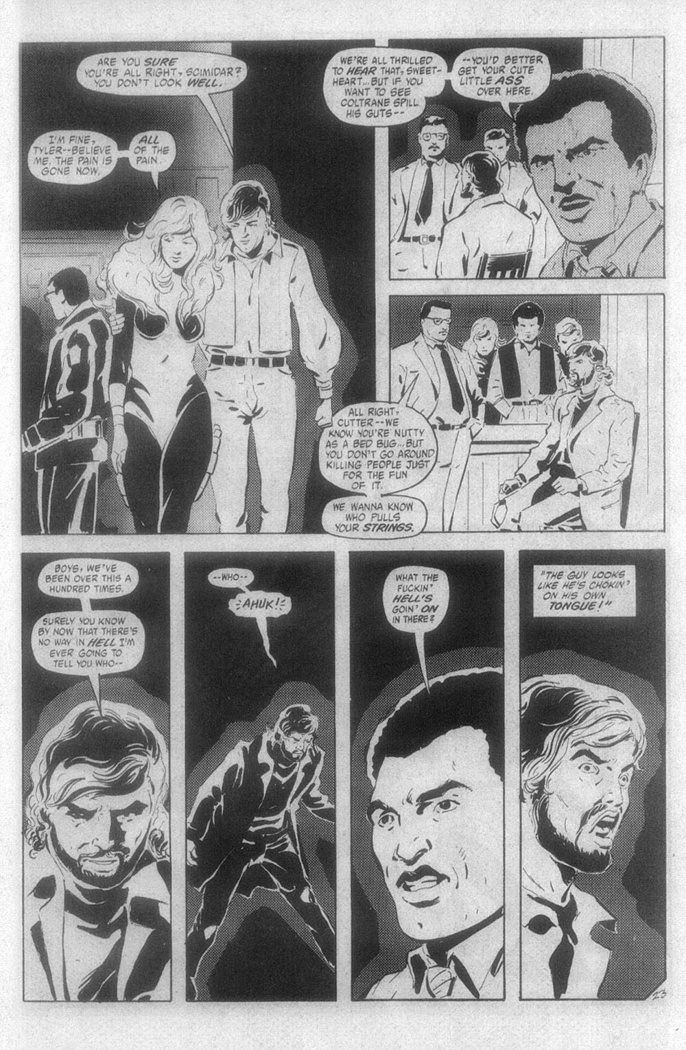 Read online Scimidar (1988) comic -  Issue #1 - 25