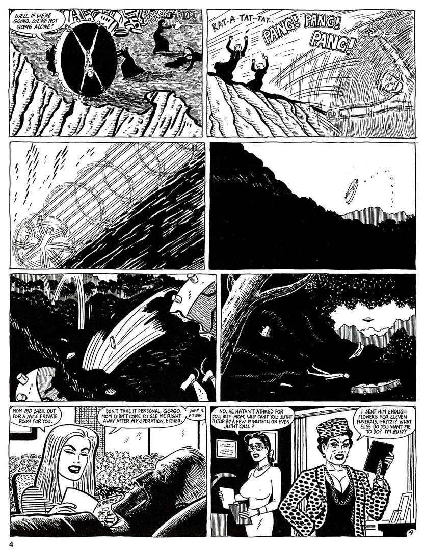 Read online Love and Rockets (1982) comic -  Issue #47 - 6