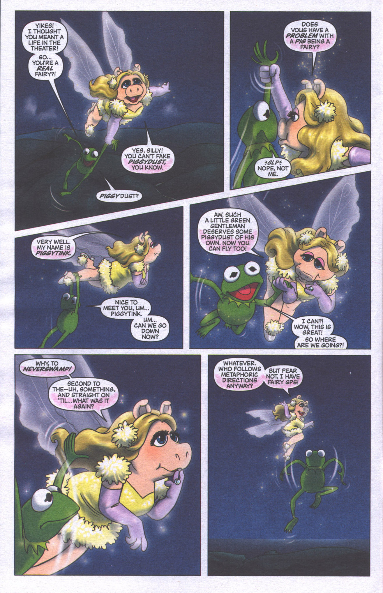 Read online Muppet Peter Pan comic -  Issue #1 - 8