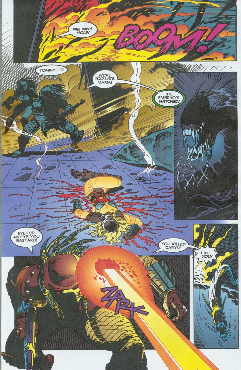 Read online Aliens/Predator: The Deadliest of the Species comic -  Issue #12 - 4