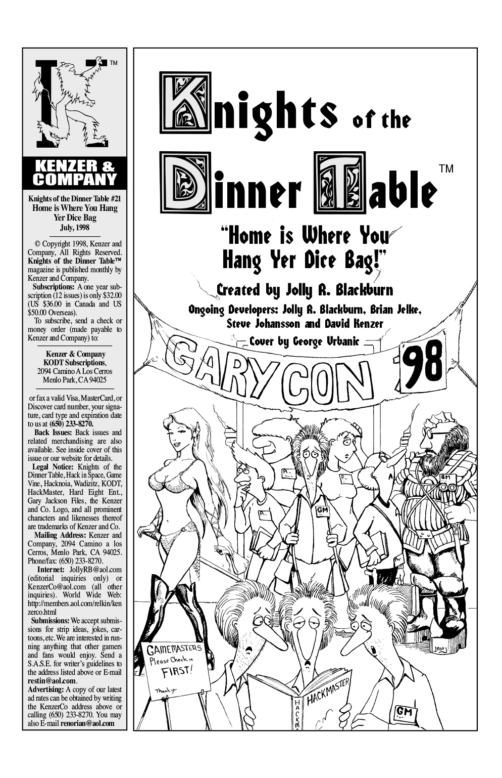 Read online Knights of the Dinner Table comic -  Issue #21 - 3