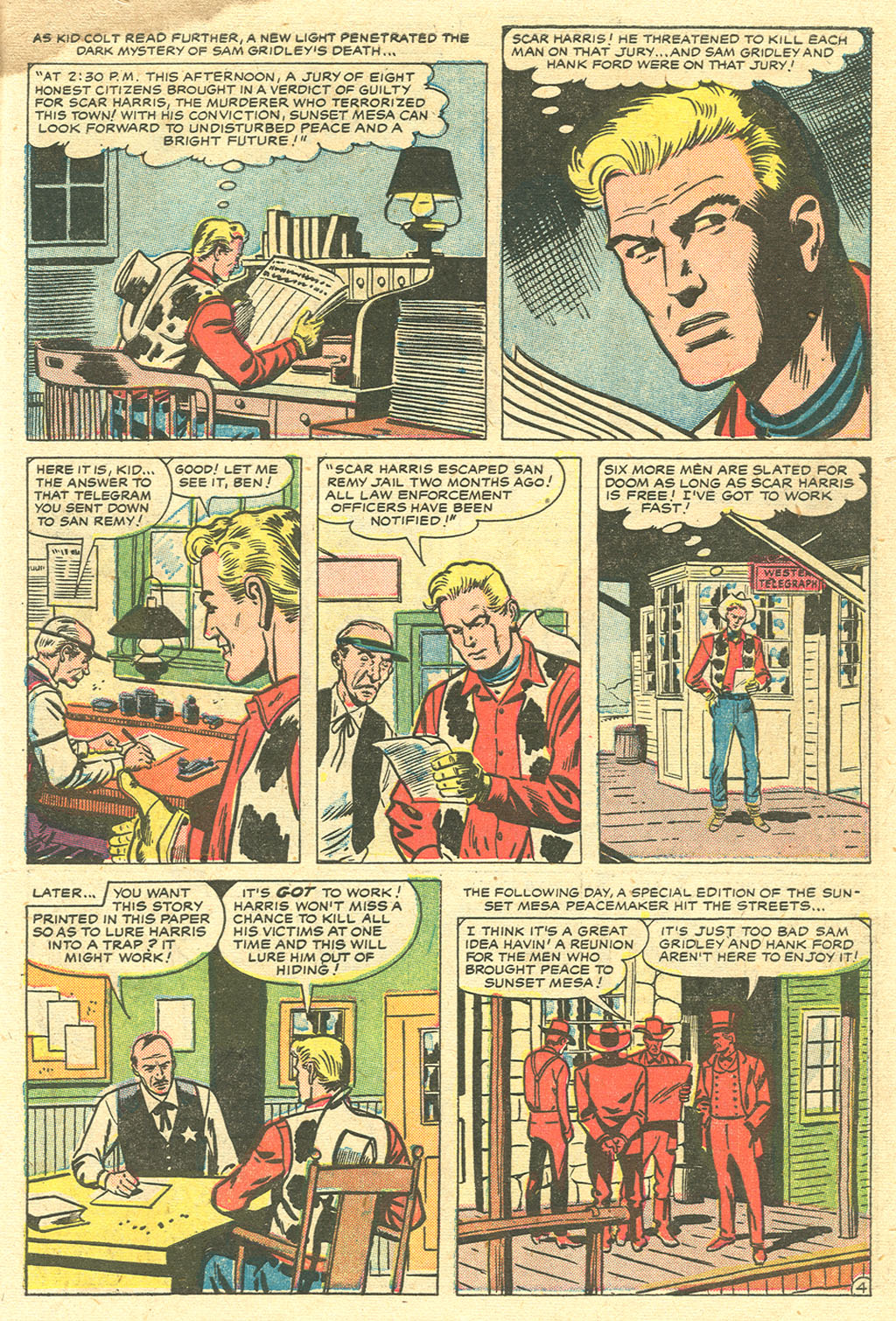 Read online Kid Colt Outlaw comic -  Issue #61 - 31