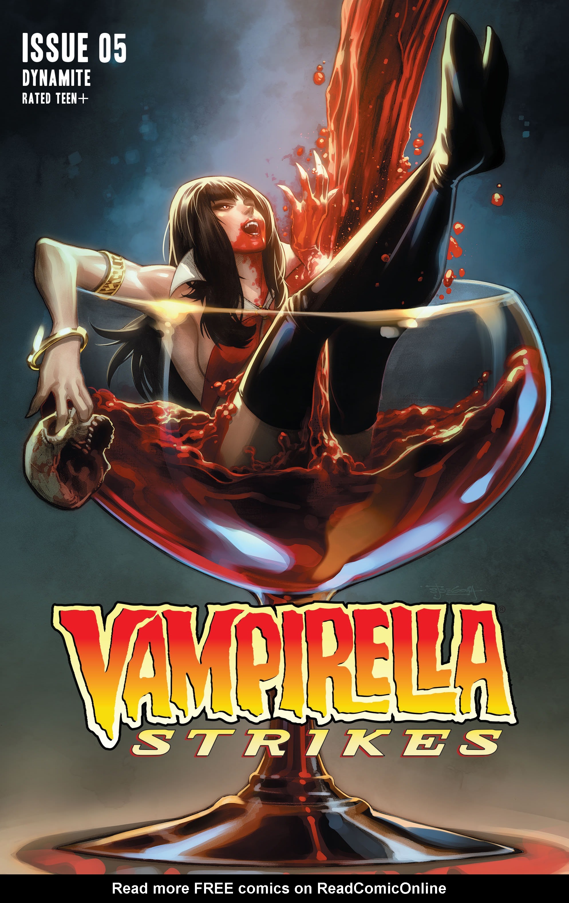 Read online Vampirella Strikes (2022) comic -  Issue #5 - 2