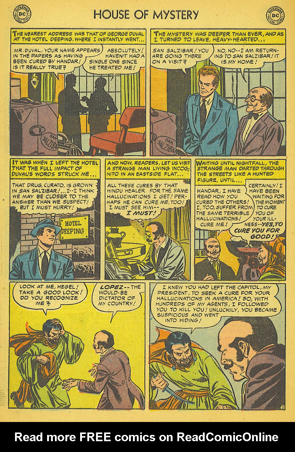 Read online House of Mystery (1951) comic -  Issue #33 - 32