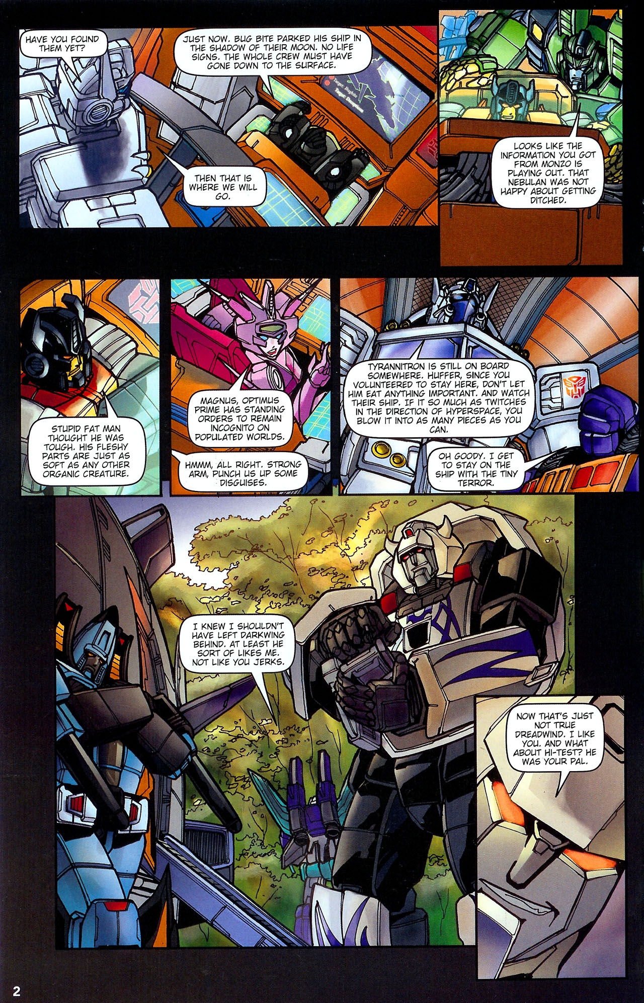 Read online Transformers: Timelines comic -  Issue #2 - 4