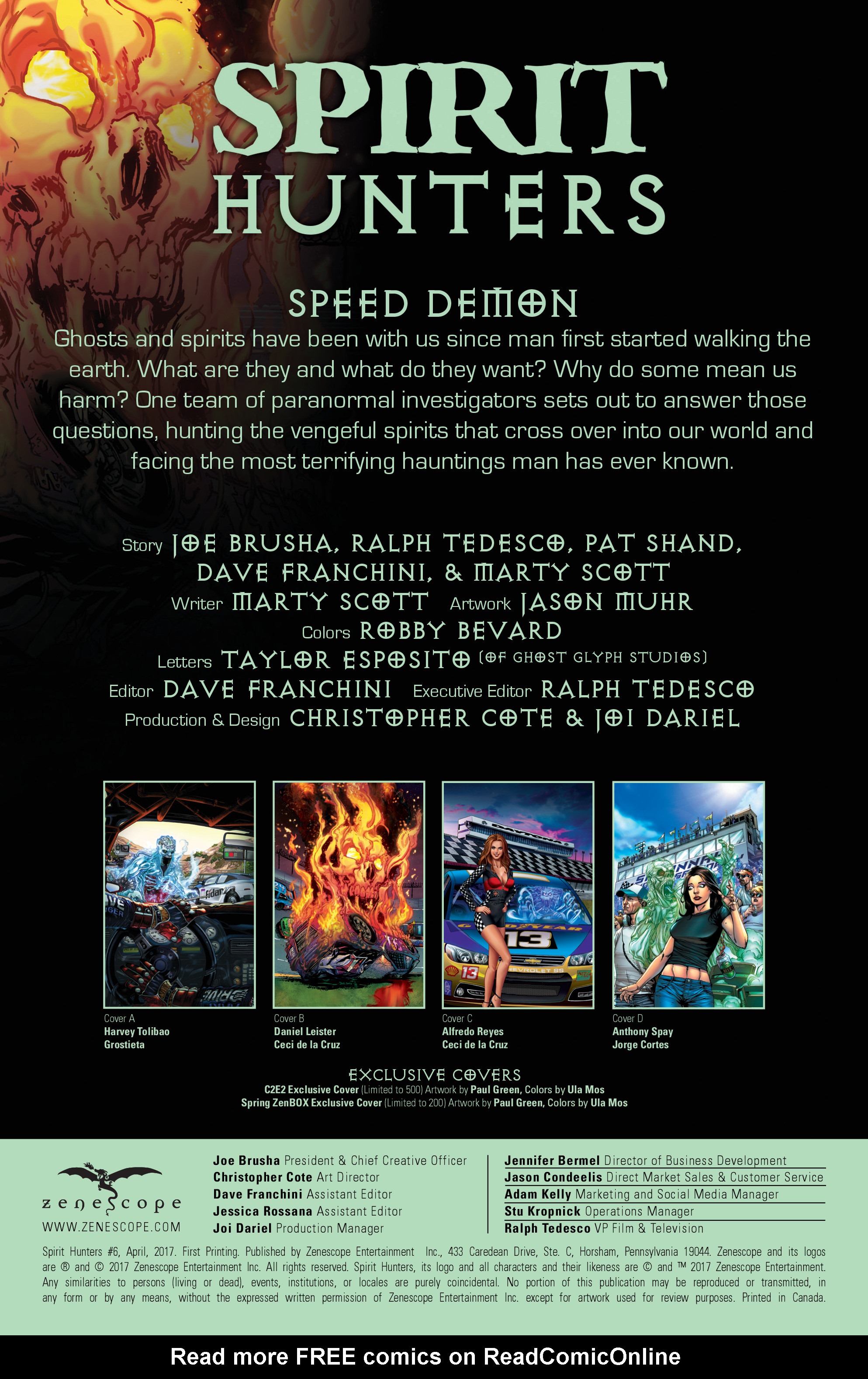 Read online Spirit Hunters comic -  Issue #6 - 2