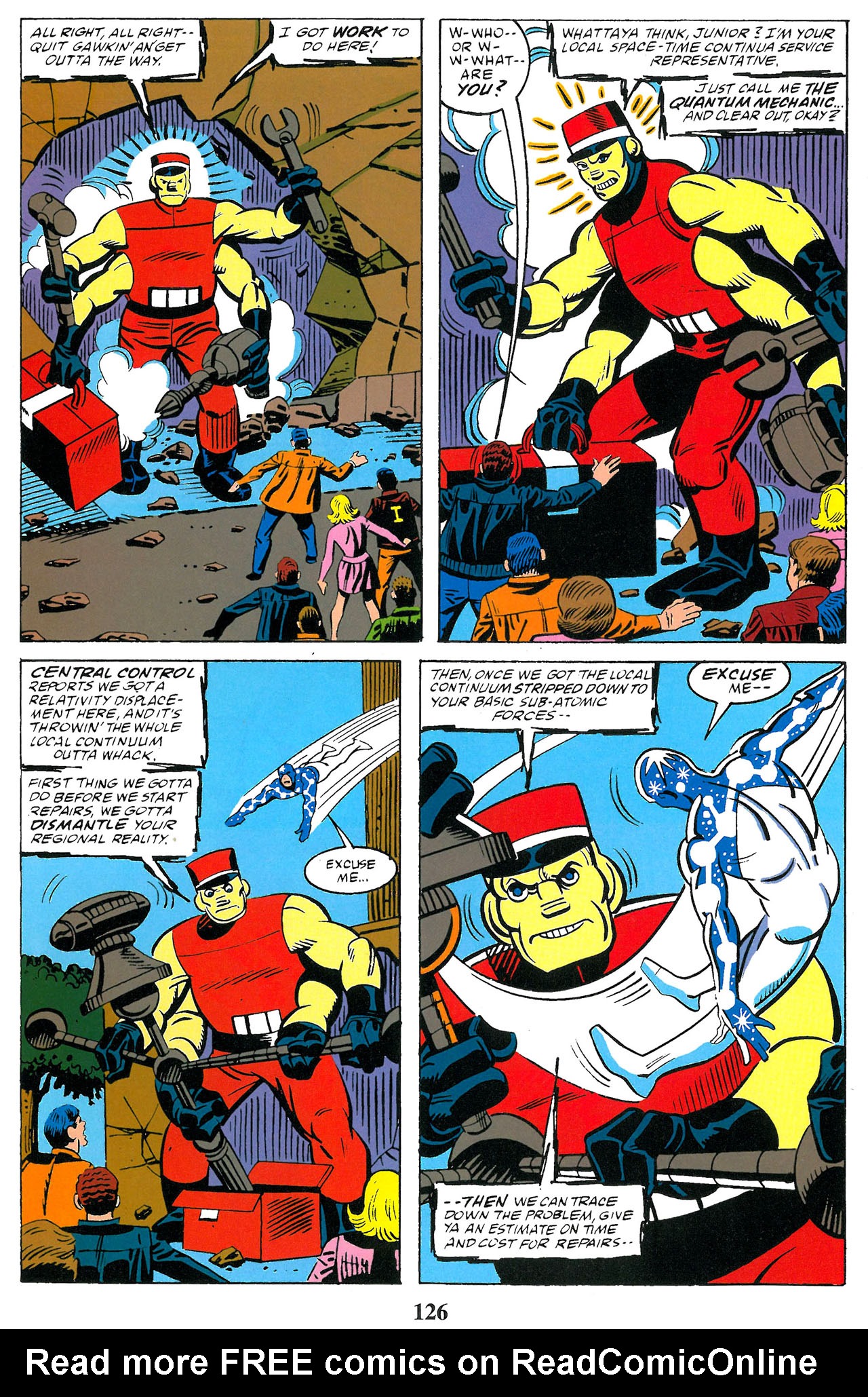 Read online Captain Universe: Power Unimaginable comic -  Issue # TPB - 129
