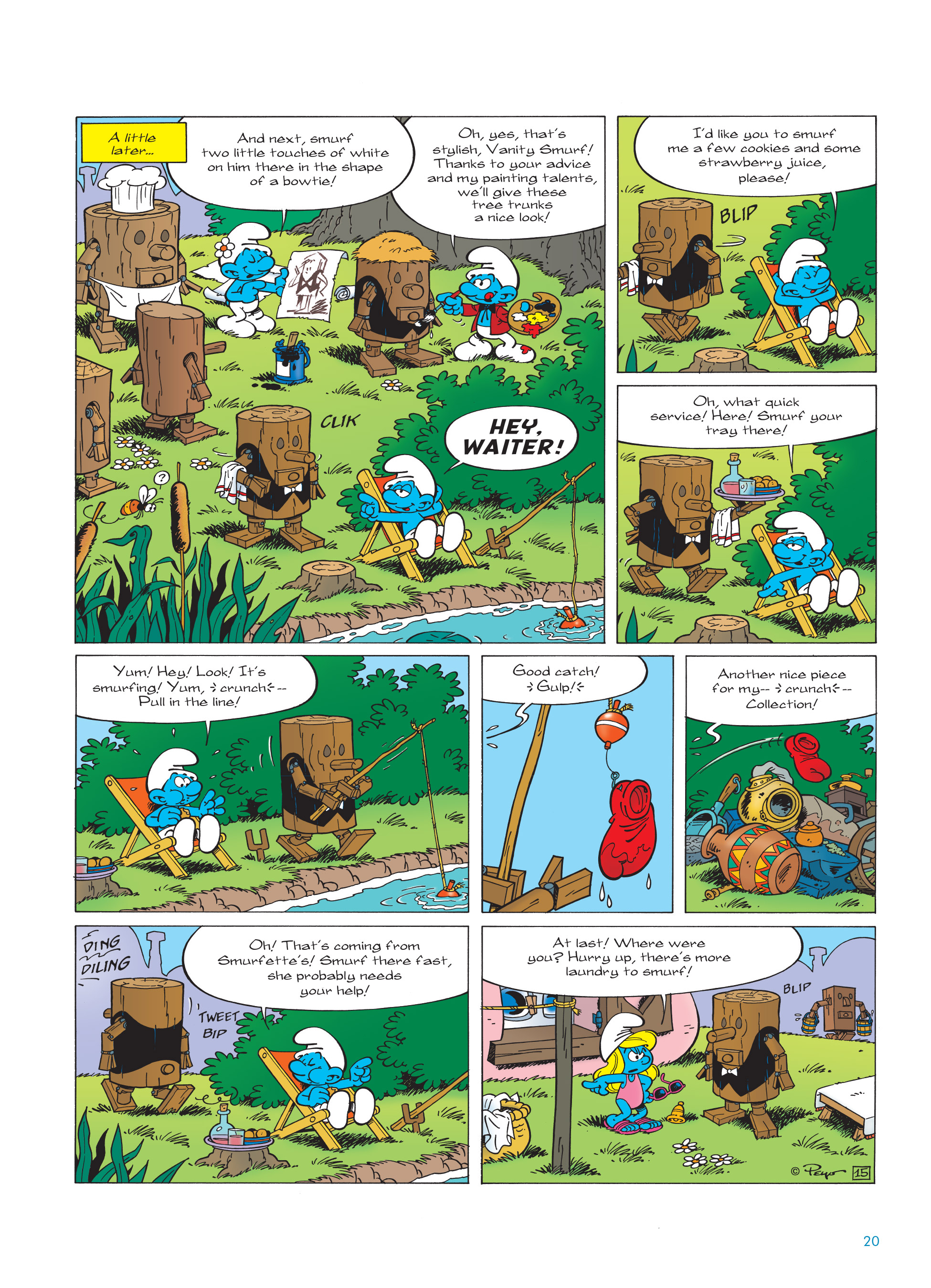 Read online The Smurfs comic -  Issue #23 - 20