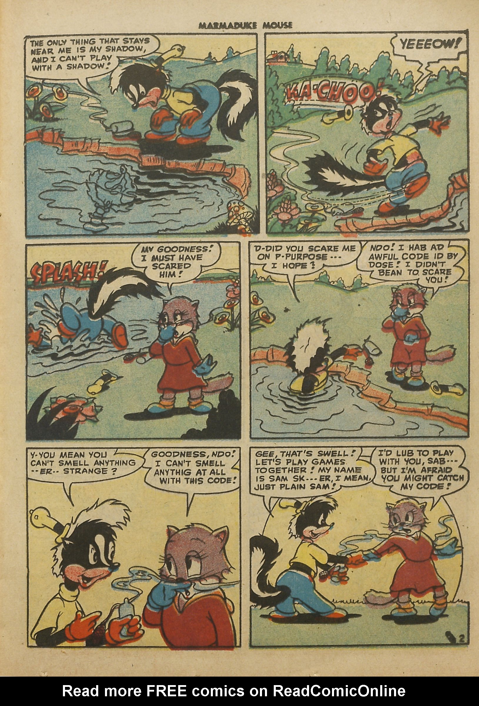 Read online Marmaduke Mouse comic -  Issue #9 - 21