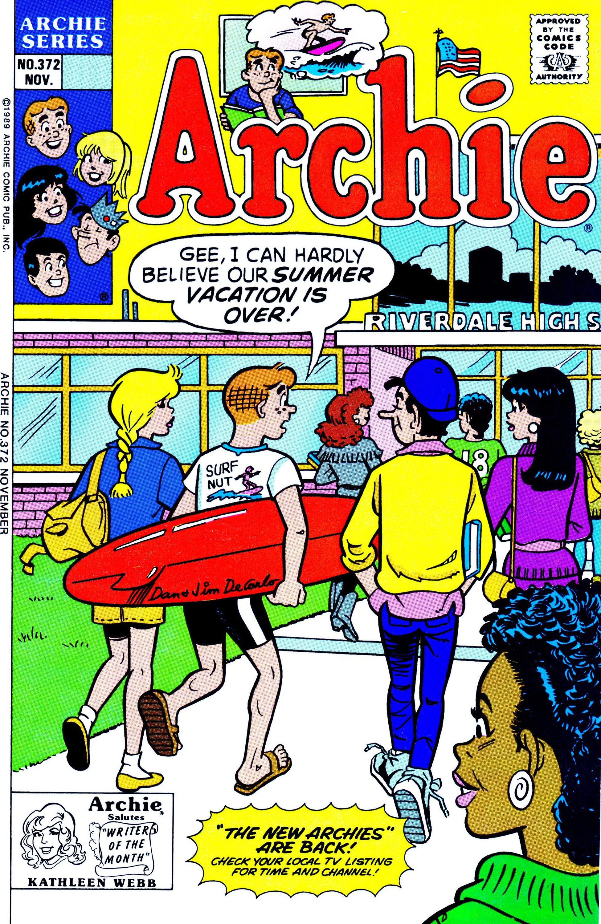 Read online Archie (1960) comic -  Issue #372 - 1
