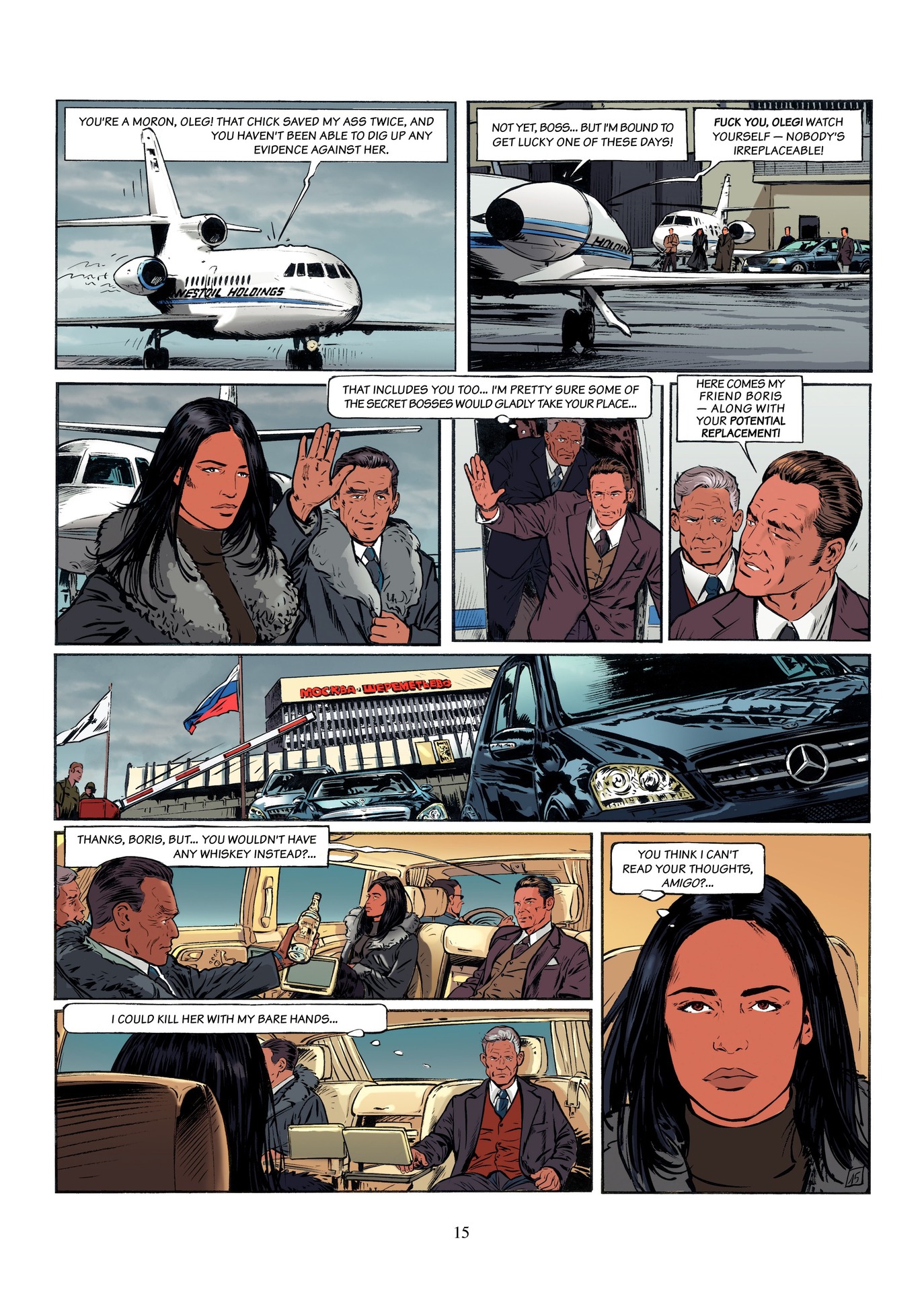 Read online Insiders comic -  Issue #4 - 17