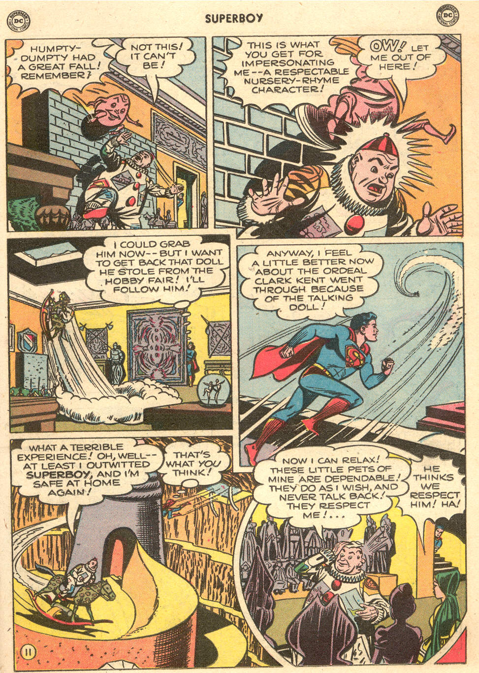 Read online Superboy (1949) comic -  Issue #7 - 24