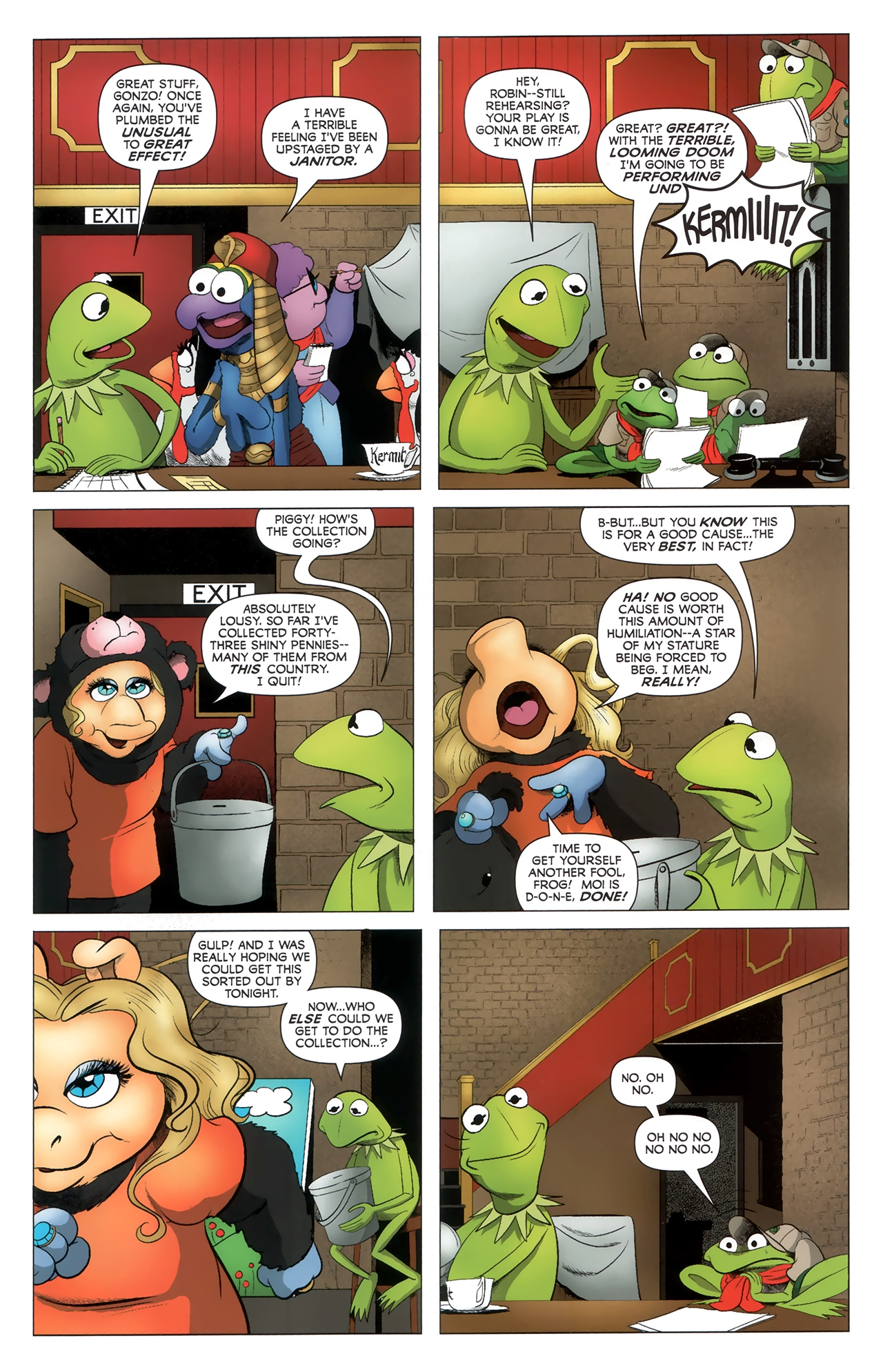 Read online The Muppet Show: The Comic Book comic -  Issue #6 - 9