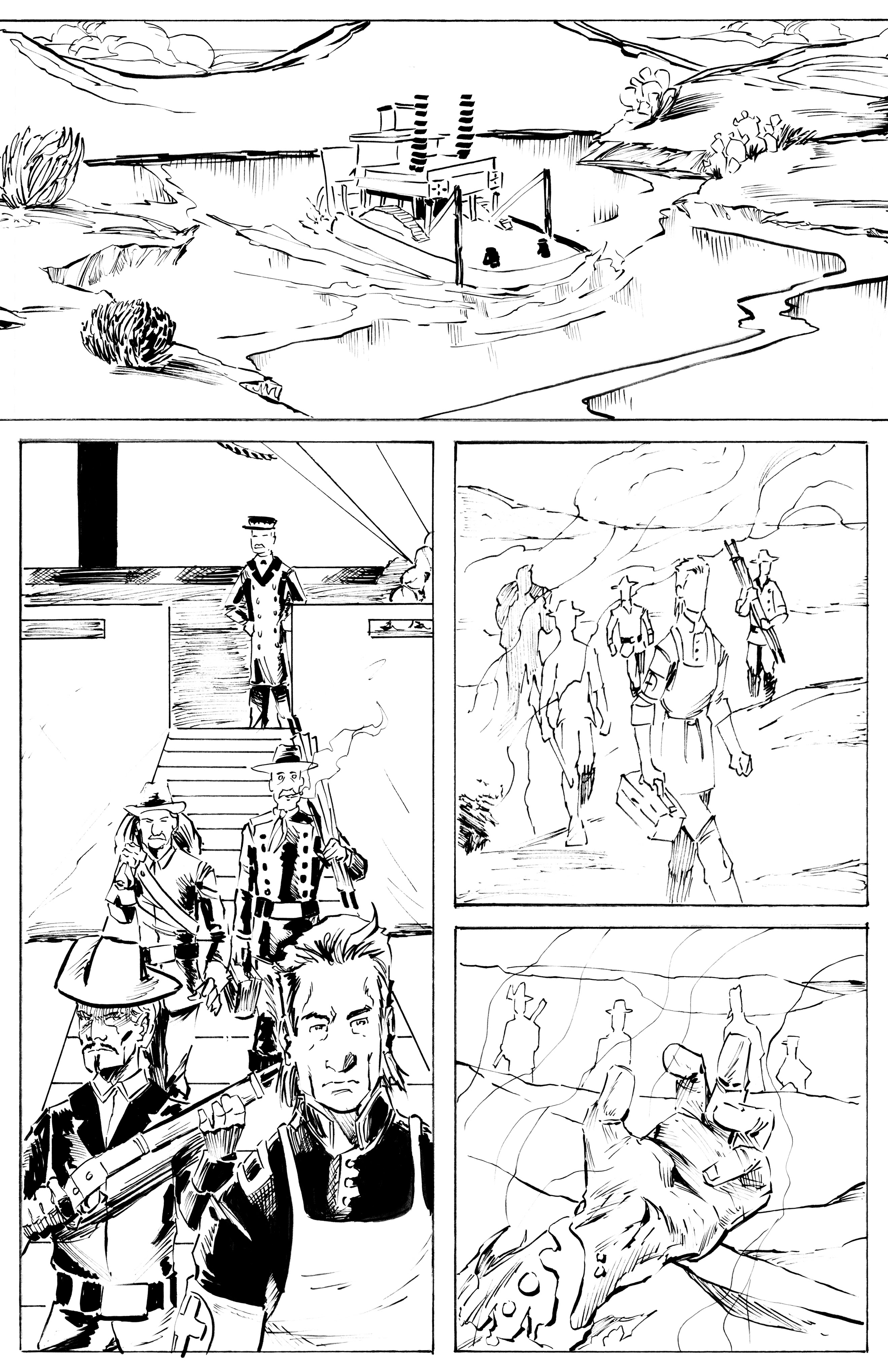 Read online Weird Western Adventures: Bea and James comic -  Issue # TPB - 35