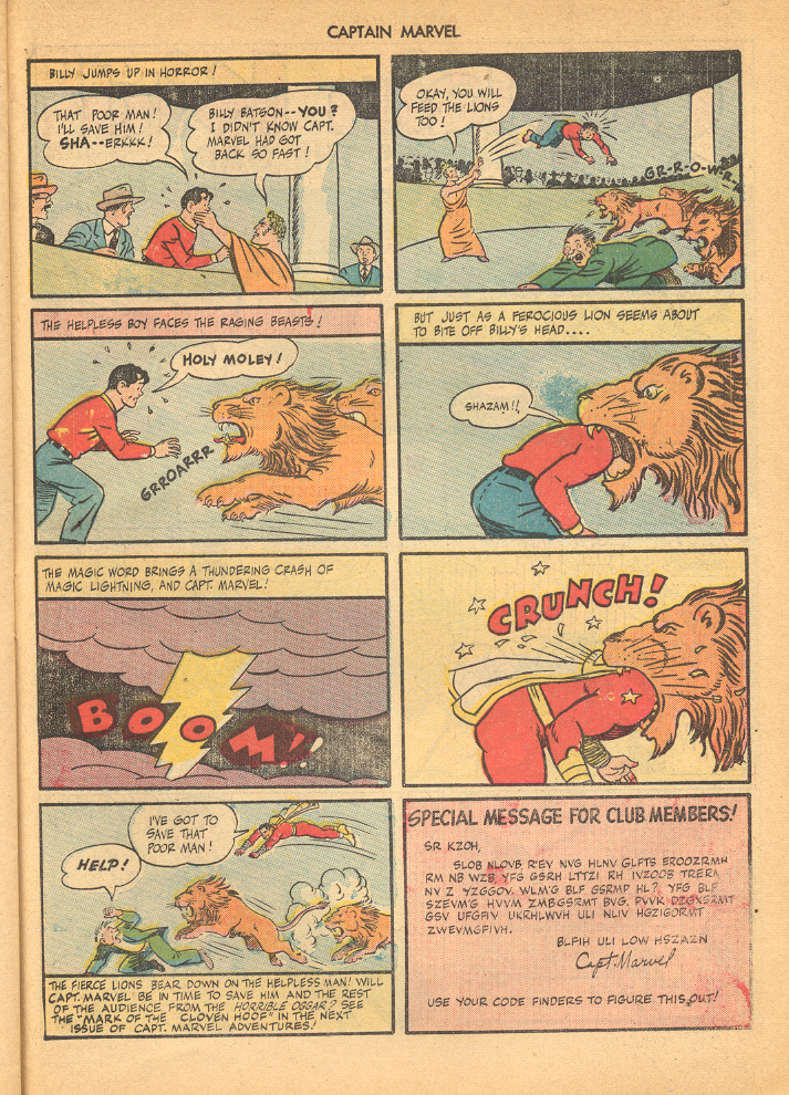 Read online Captain Marvel Adventures comic -  Issue #62 - 35