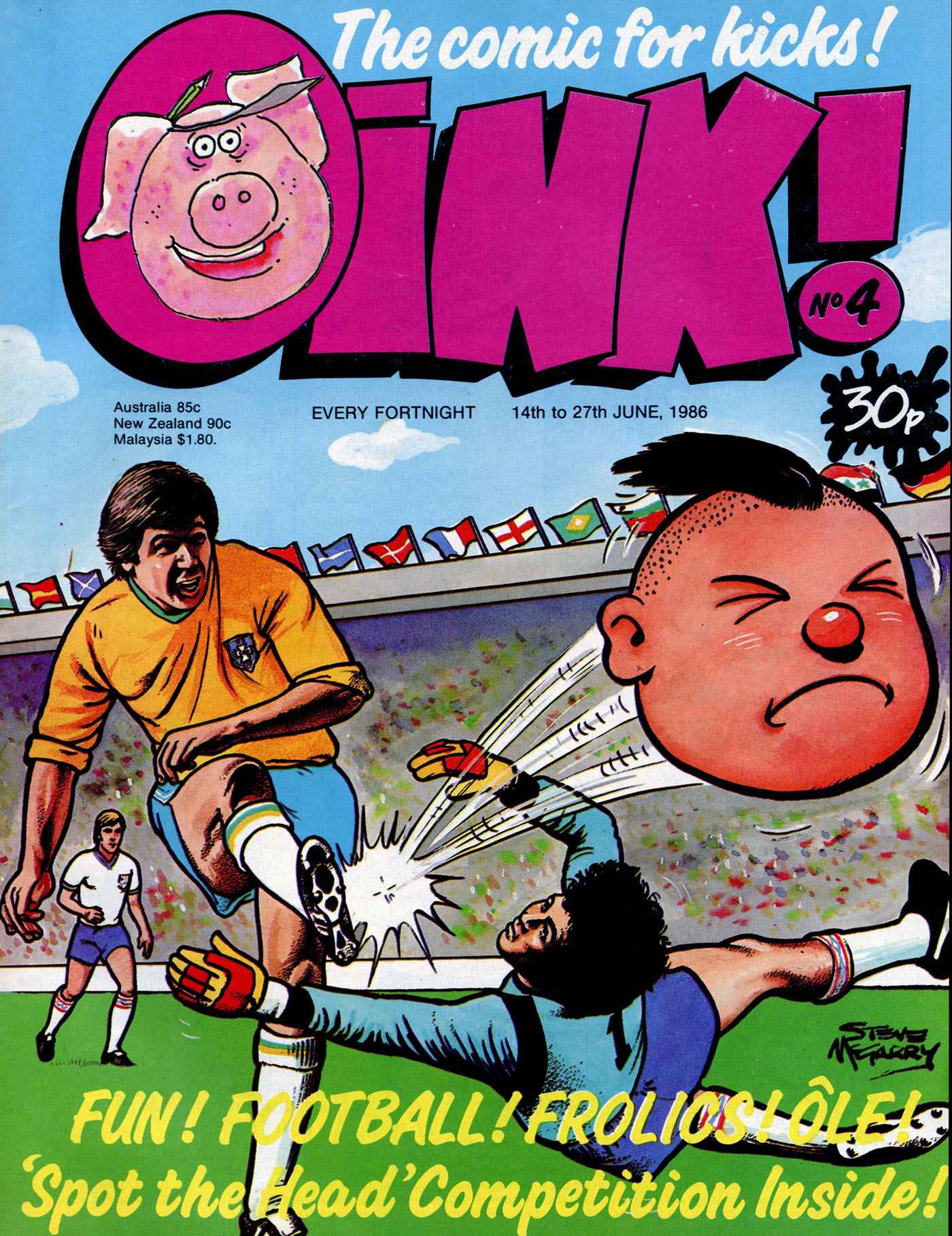 Read online Oink! comic -  Issue #4 - 1