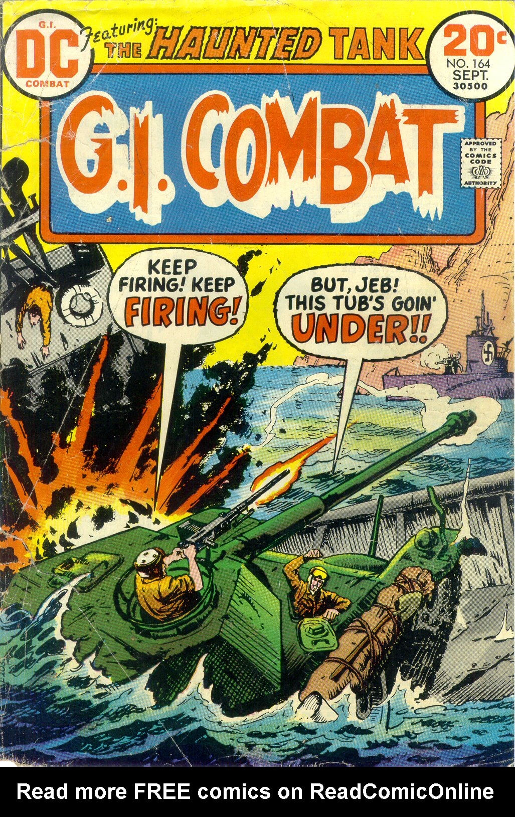 Read online G.I. Combat (1952) comic -  Issue #164 - 1