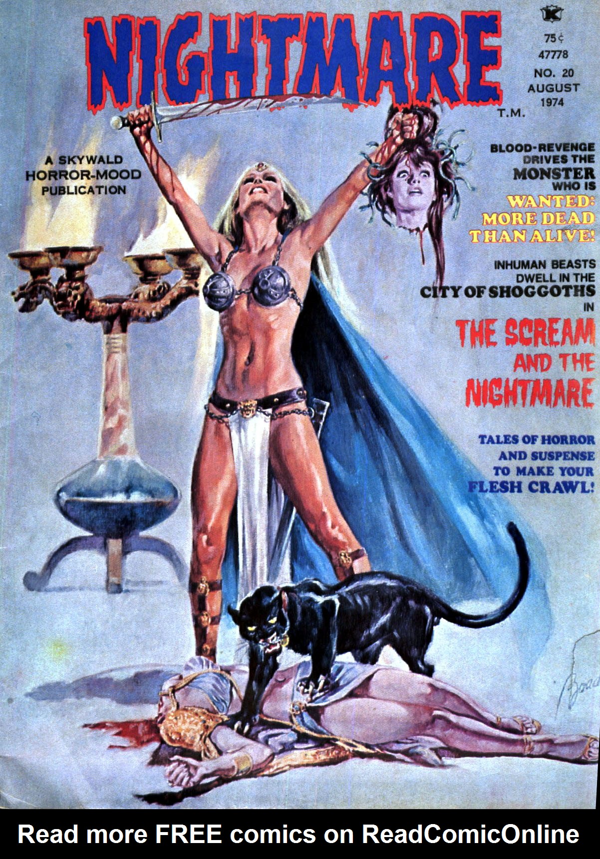 Read online Nightmare (1970) comic -  Issue #20 - 1